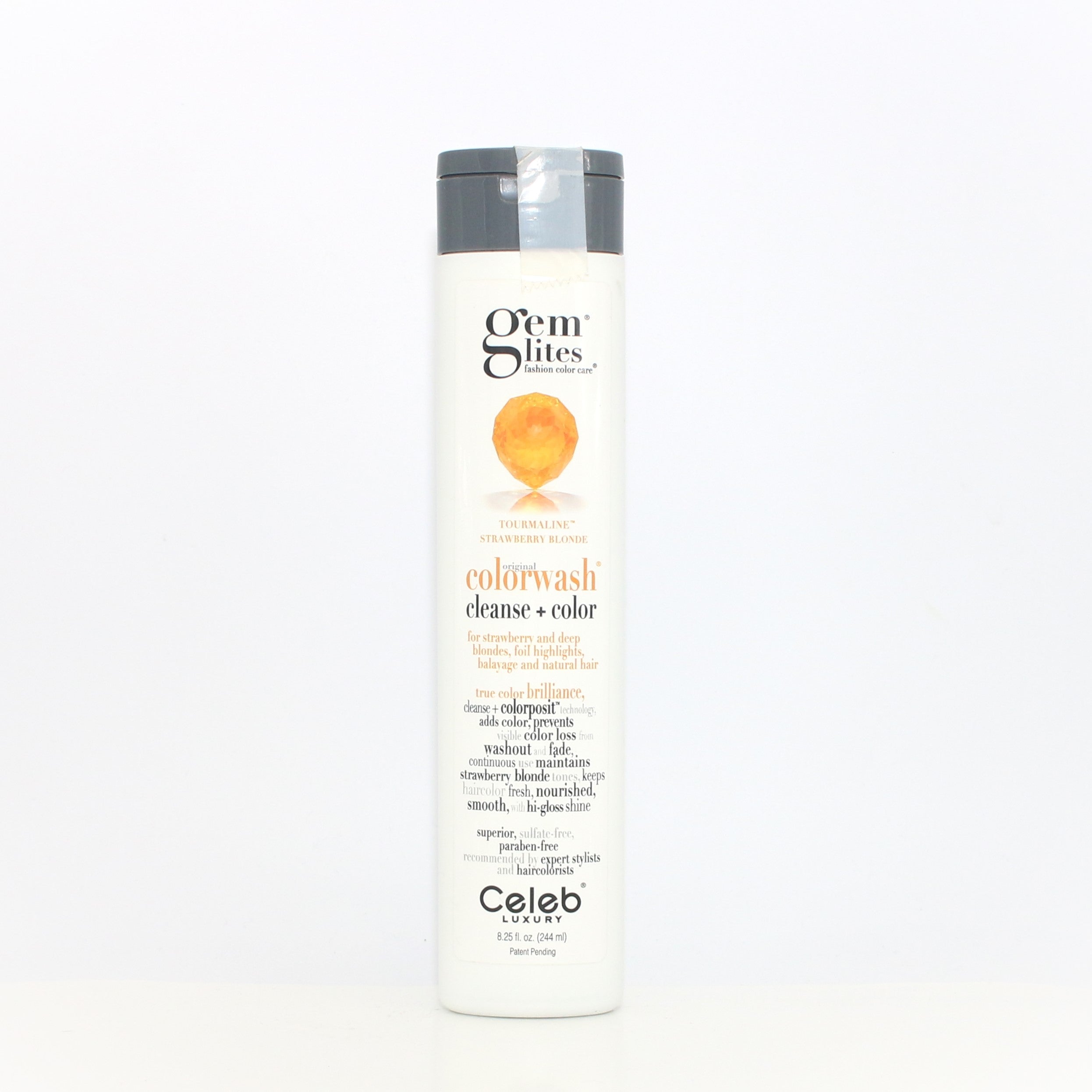 Celeb Luxury Gem Lites Tourmaline Strawberry Blonde Color Wash 8.25 oz - Overstock Beauty Supply