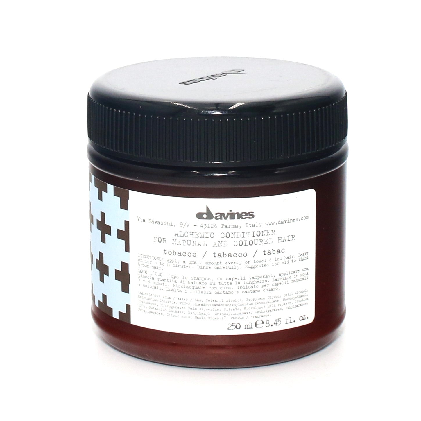 Davines Alchemic Conditioner For Natural And Coloured Hair Tobacco 8.45 oz - Overstock Beauty Supply