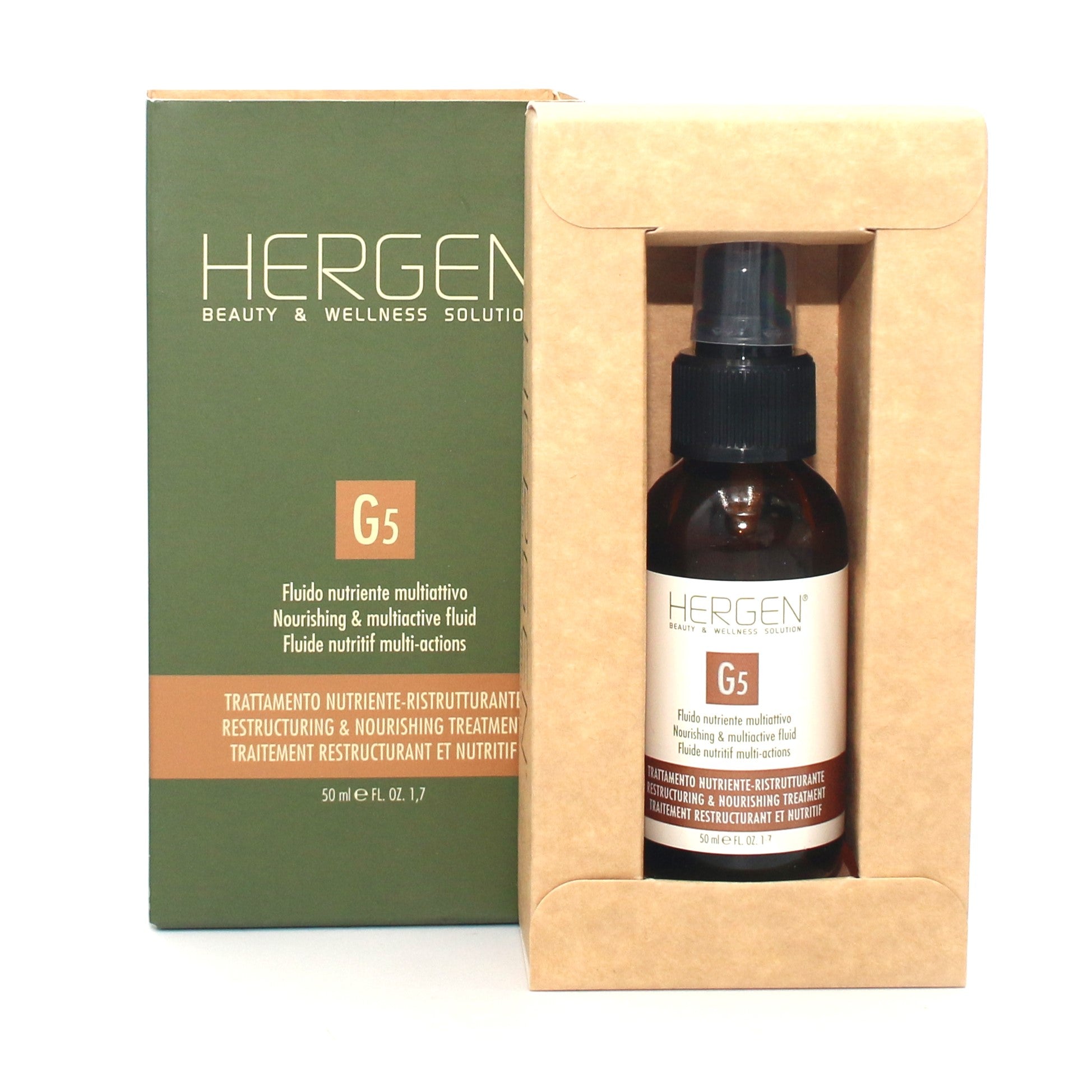 BES Hergen G5 Nourishing & Multiactive Fluid 1.7 oz - Overstock Beauty Supply