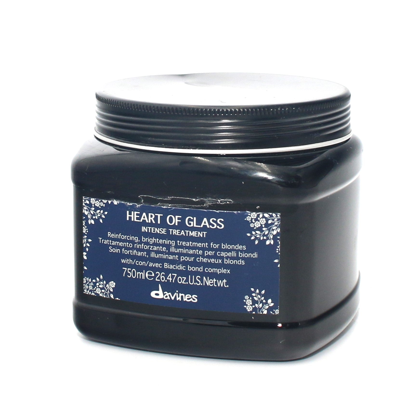 Davines Heart of Glass Intense Treatment 26.47 oz - Overstock Beauty Supply