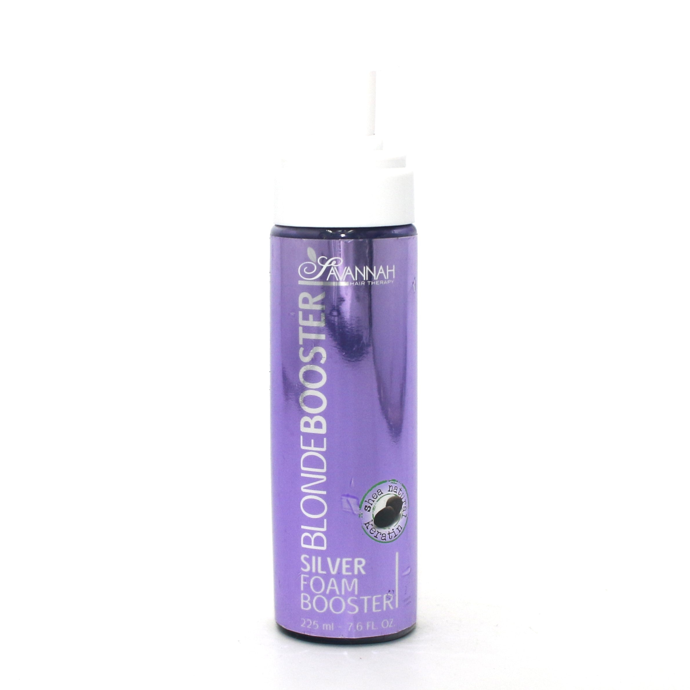 Savannah Hair Therapy Blonde Booster Silver Foam Booster 7.6 oz - Overstock Beauty Supply