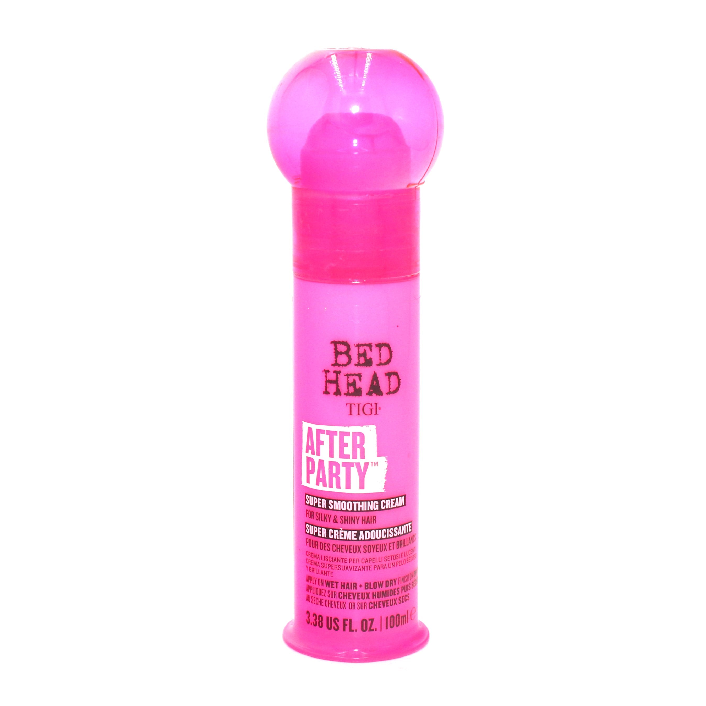 Tigi Bed Head After Party SUPER Smoothing Cream 3.4 oz - Overstock Beauty Supply