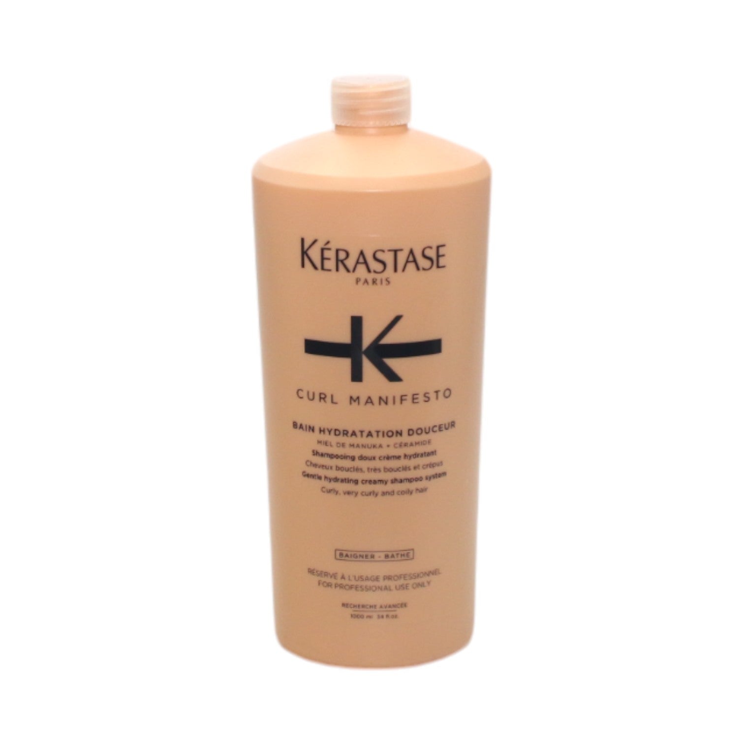 Kerastase Curl Manifesto Gentle Hydrating Creamy Shampoo System 34 oz - Overstock Beauty Supply