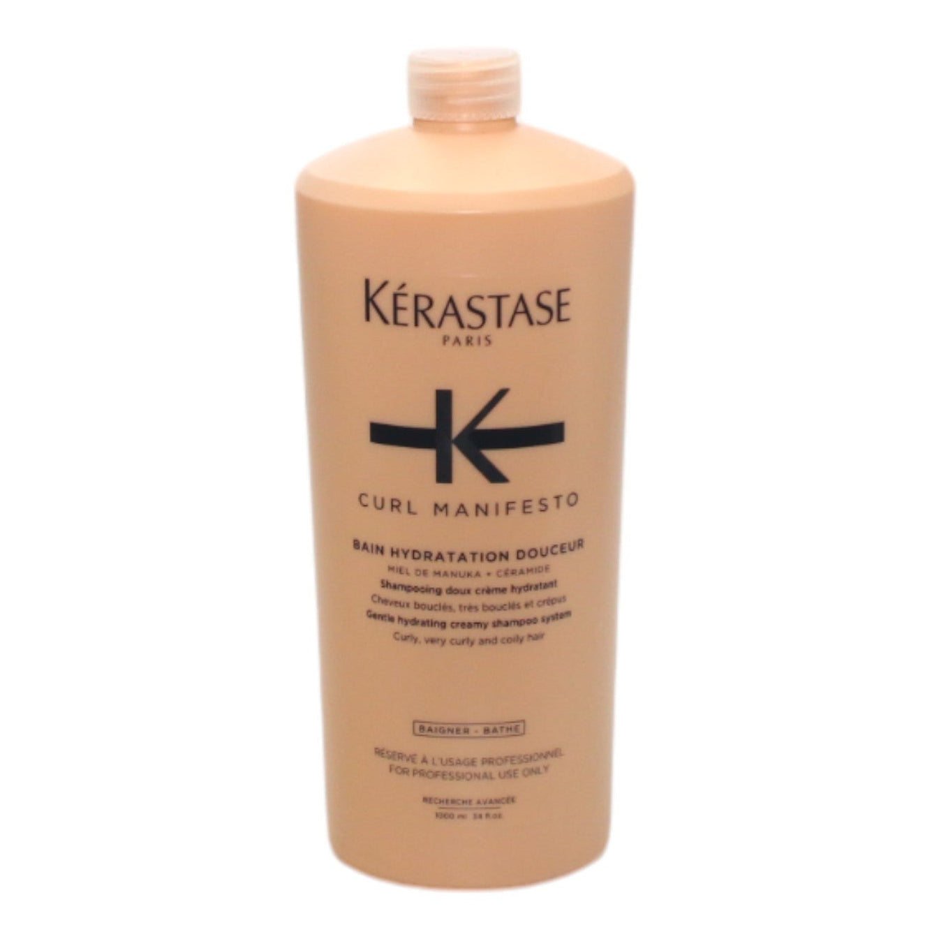 Kerastase Curl Manifesto Gentle Hydrating Creamy Shampoo System 34 oz - Overstock Beauty Supply