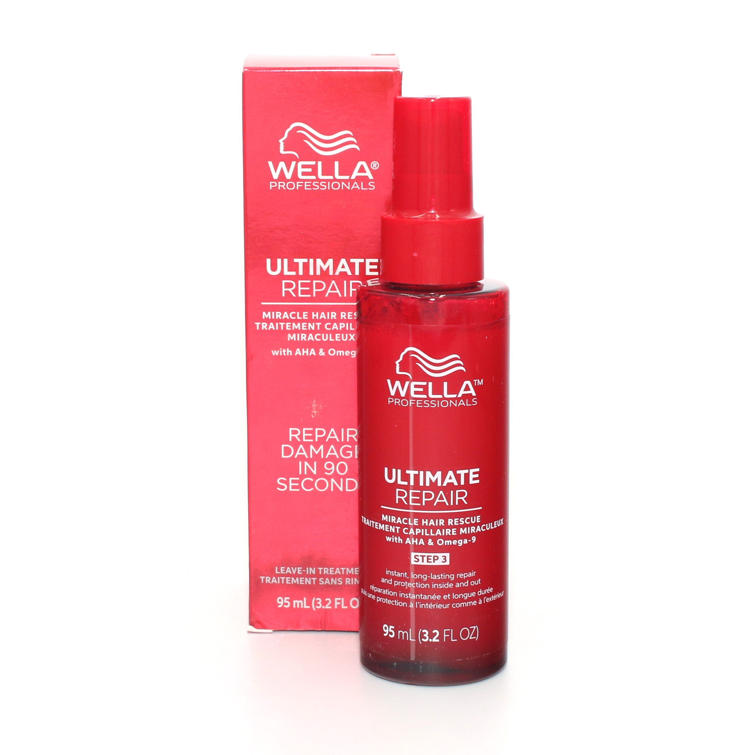 Wella Ultimate Repair Miracle Hair Rescue Leave In Treatment 3.2 oz - Overstock Beauty Supply
