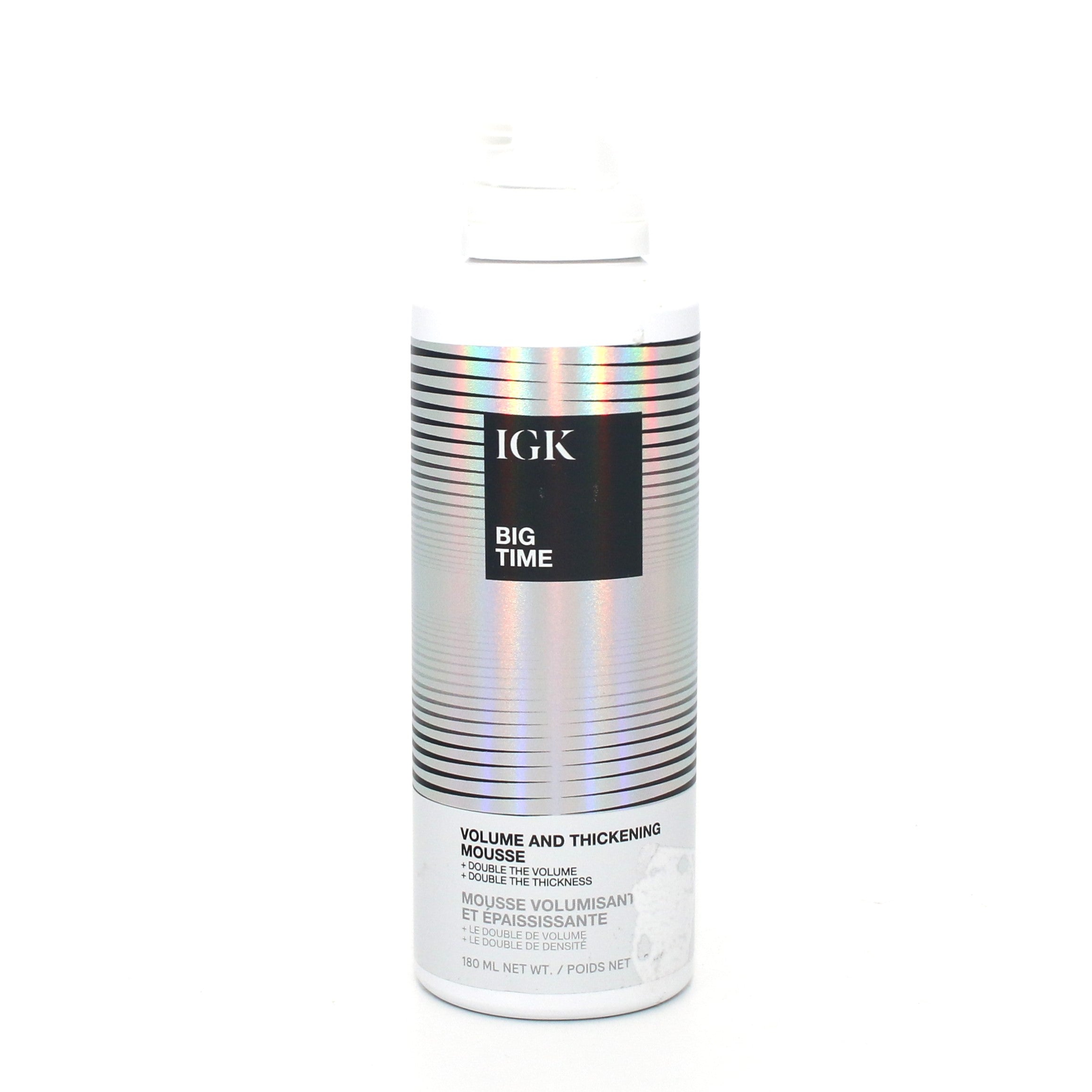 Igk Big Time Volume and Thickening Mousse 5 oz - Overstock Beauty Supply