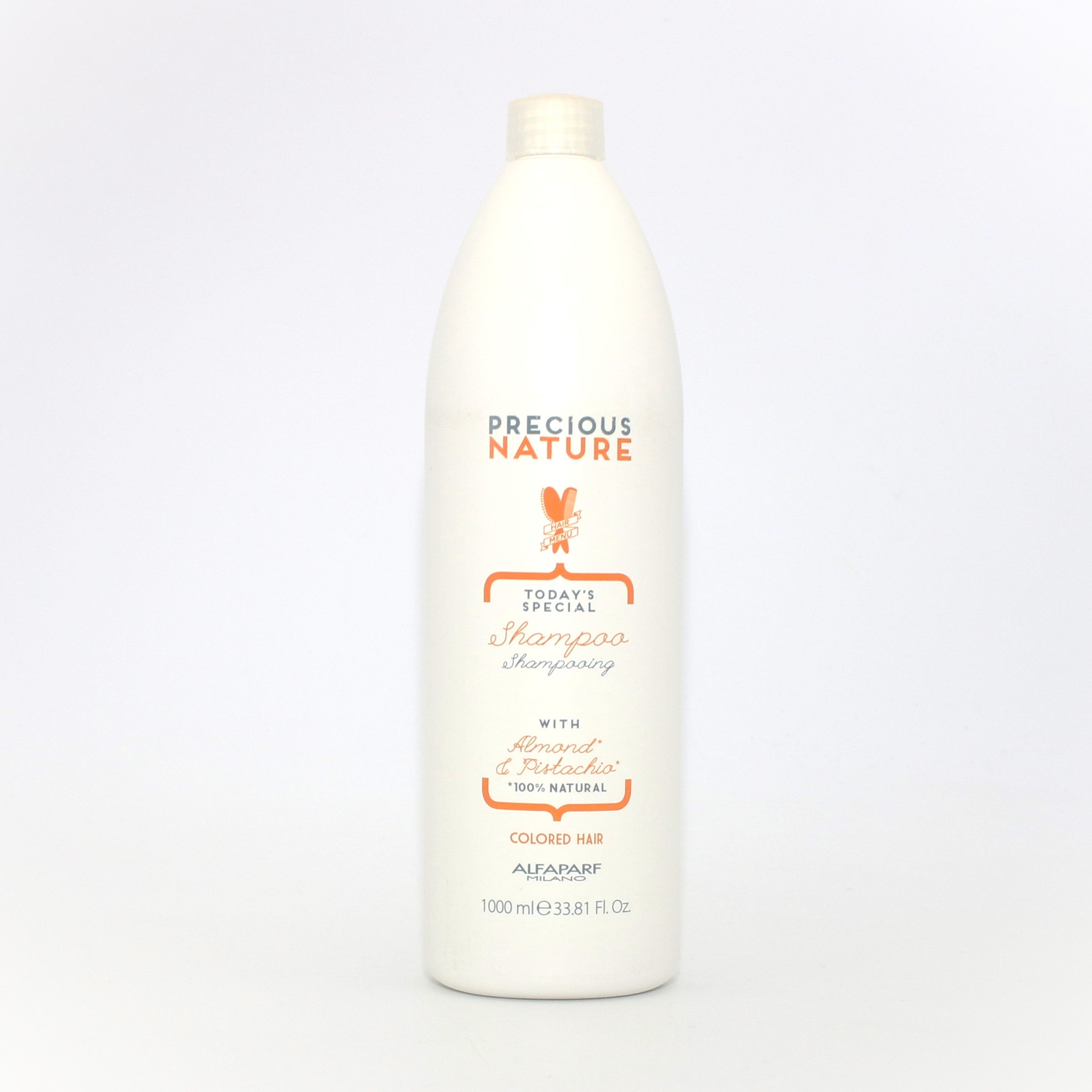 Alfaparf Precious Nature Shampoo with Almond & Pistachio 33.81 oz - Overstock Beauty Supply