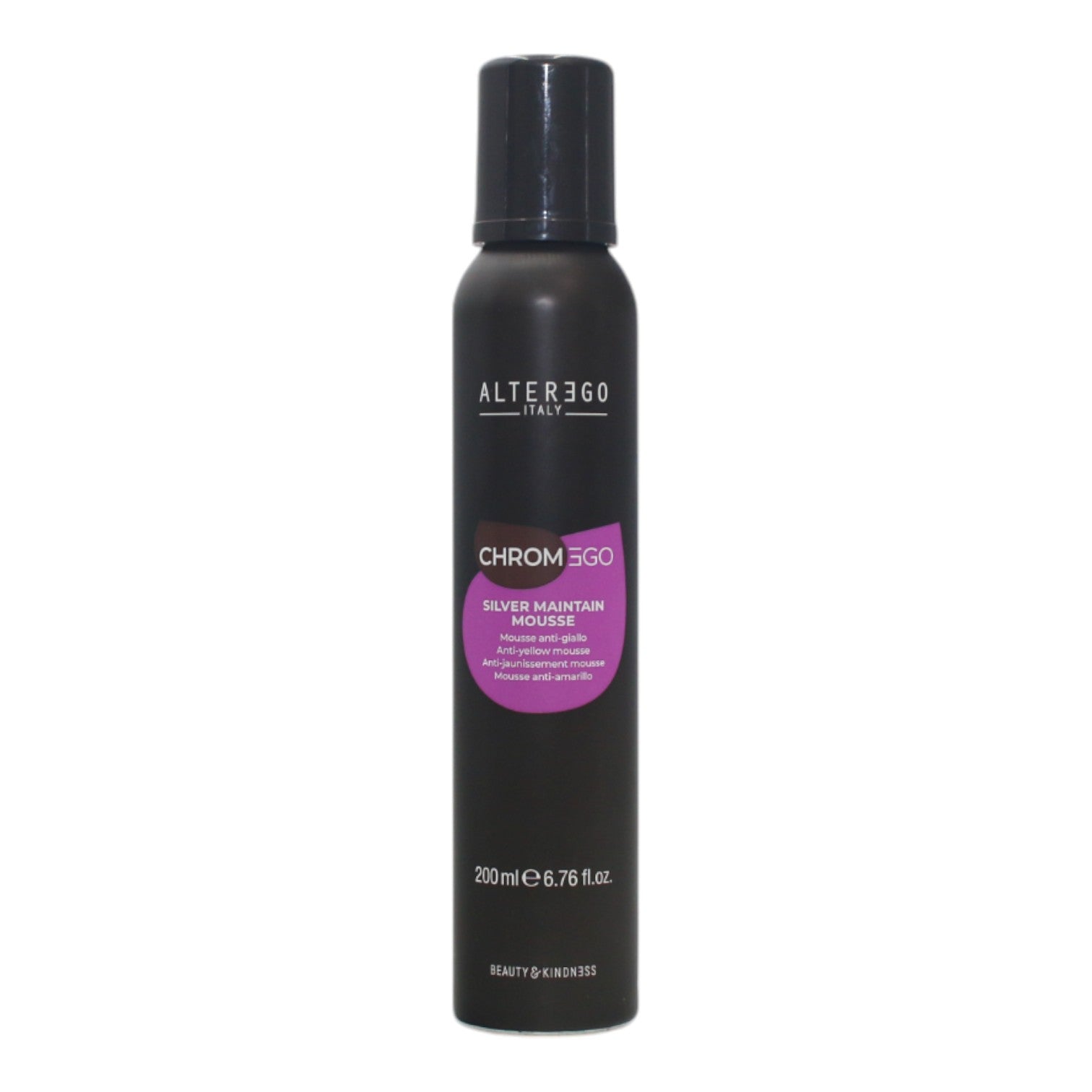 Alter Ego Silver Maintain Anti-Yellow Mousse 6.76 oz - Overstock Beauty Supply