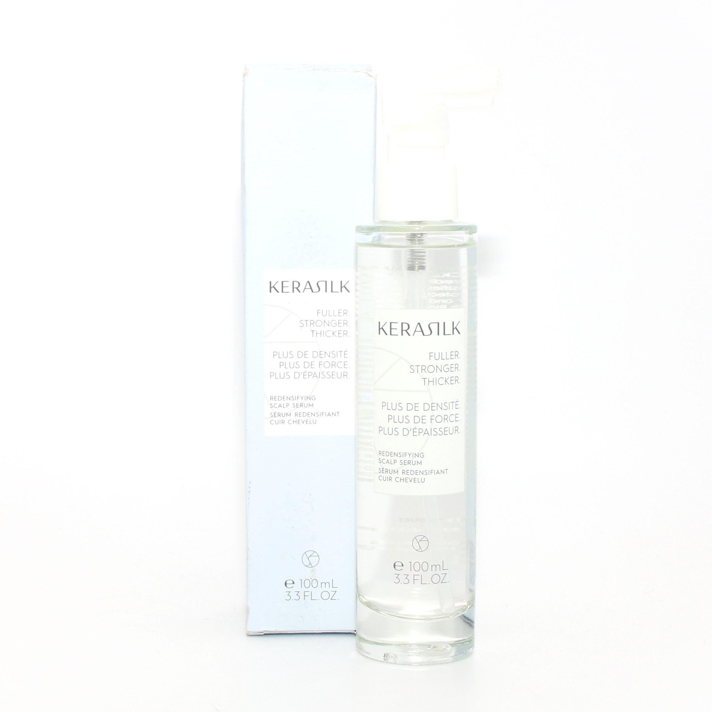 Kerasilk Fuller Stronger Thicker Redensifying Scalp Serum 3.3 oz - Overstock Beauty Supply