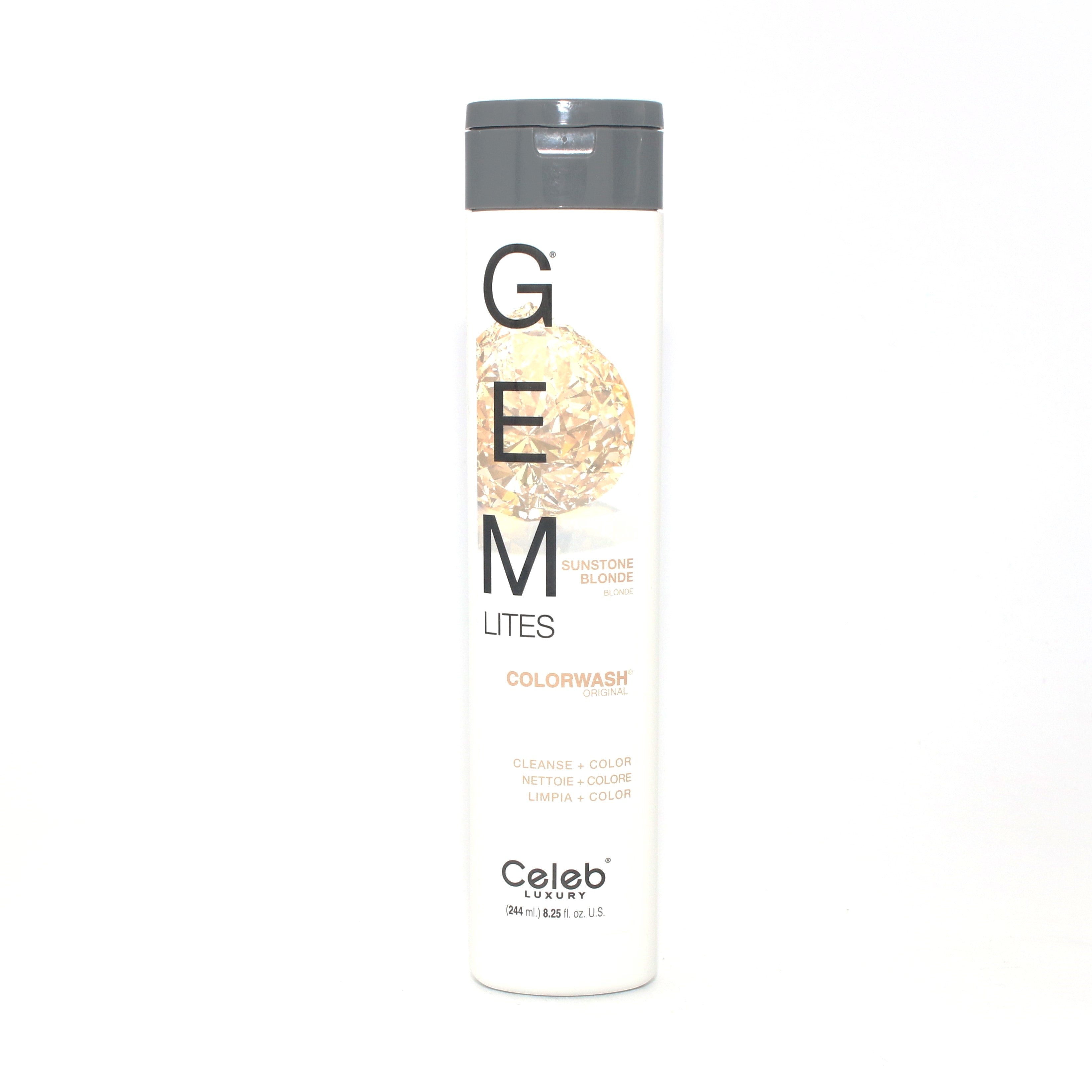 Celeb Luxury Gem Lites Sunstone Blonde Color Wash 8.25 oz - Overstock Beauty Supply