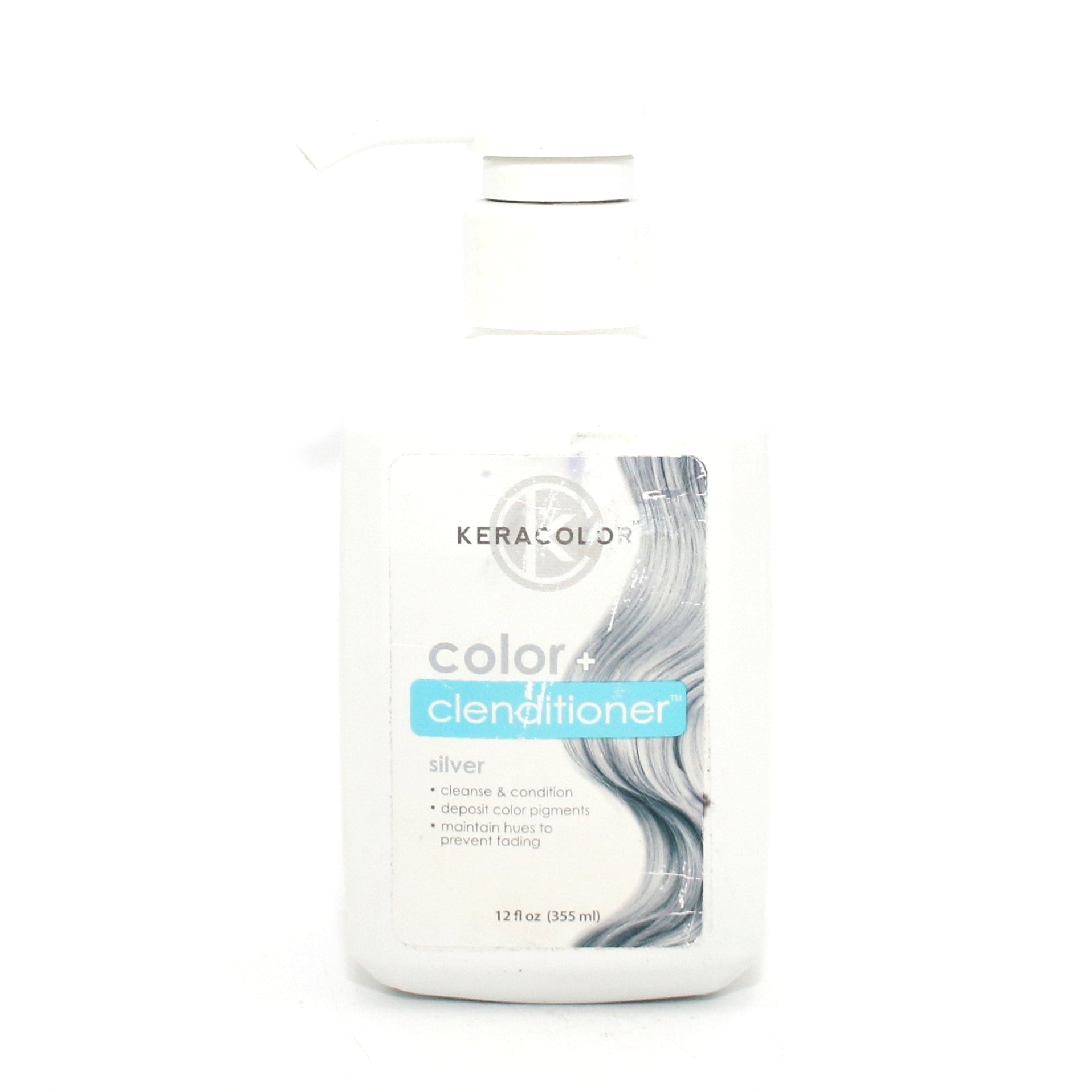 Keracolor Color+ Clenditioner Silver 12 oz - Overstock Beauty Supply