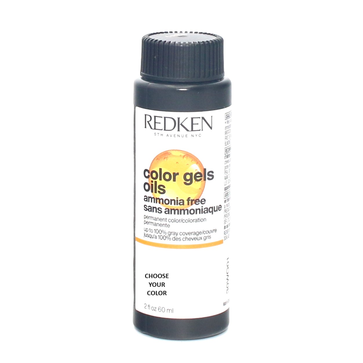 Redken Color Gels Oils Ammonia Free Permanent Color 2 oz - Overstock Beauty Supply