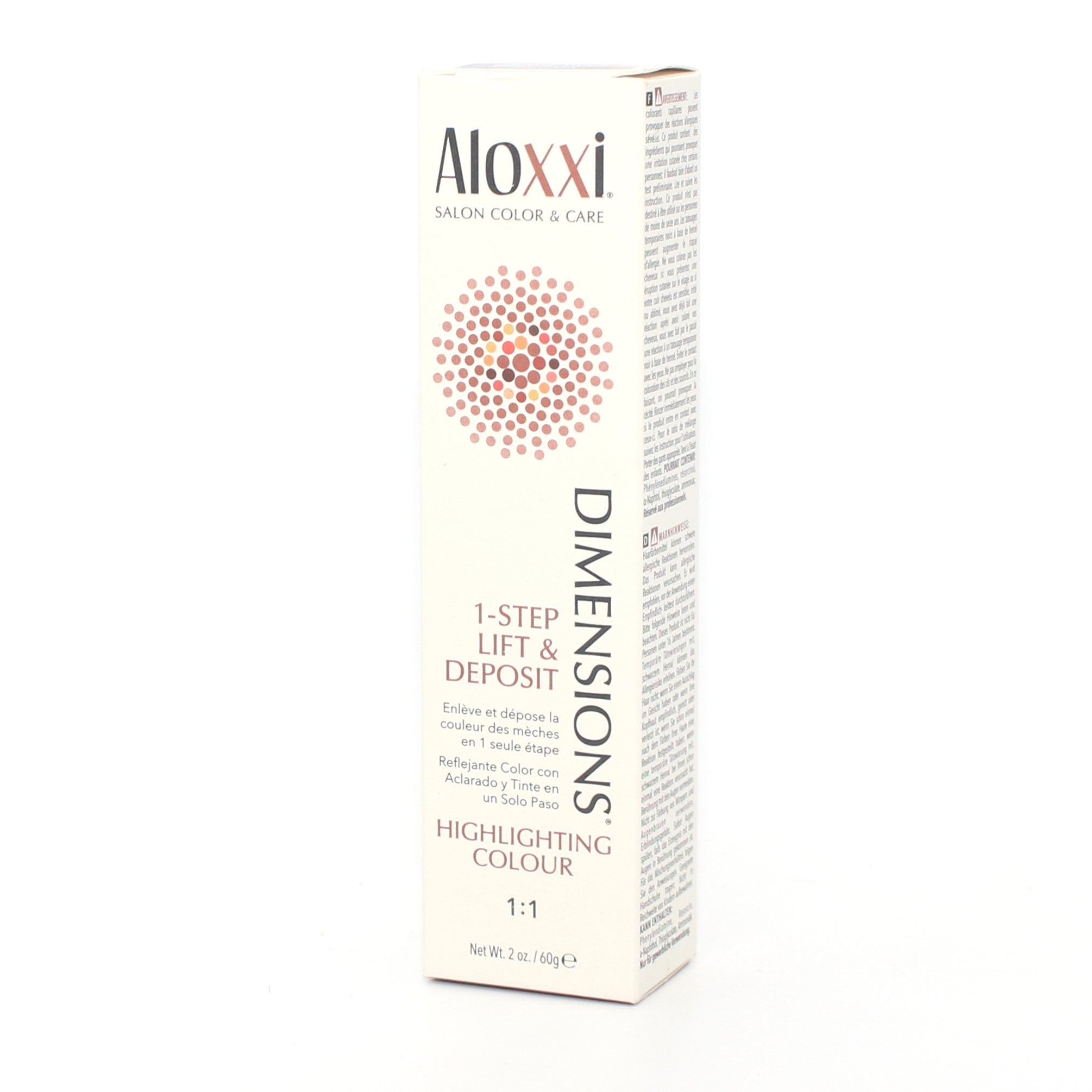 Aloxxi Dimensions 1 Step Lift & Deposit Highlighting Colour 2 oz - Overstock Beauty Supply