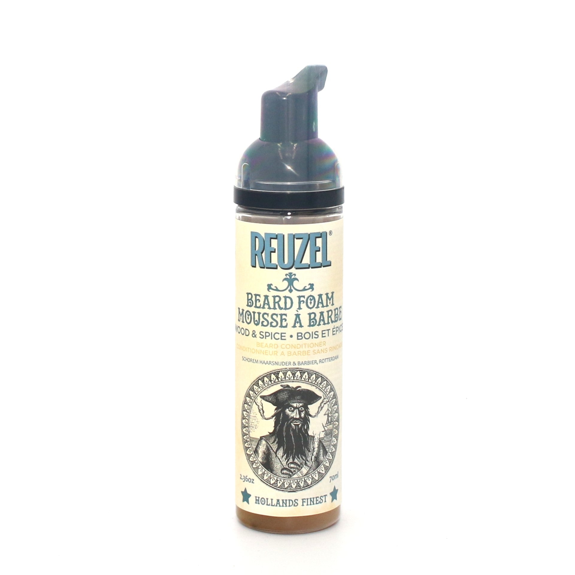 Reuzel Wood & Spice Beard Foam 2.36 oz - Overstock Beauty Supply