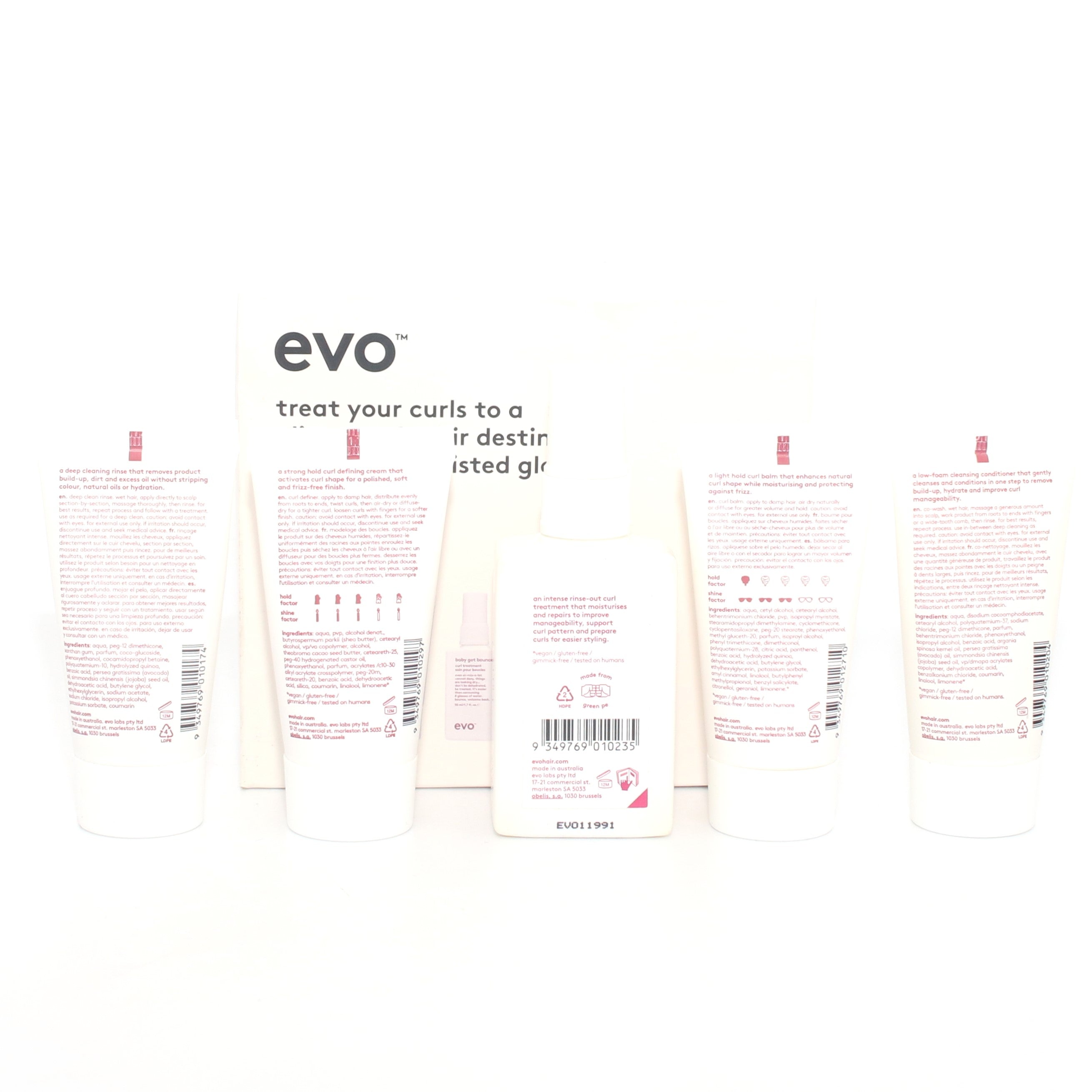 Evo Treat Your Curls Set - Overstock Beauty Supply