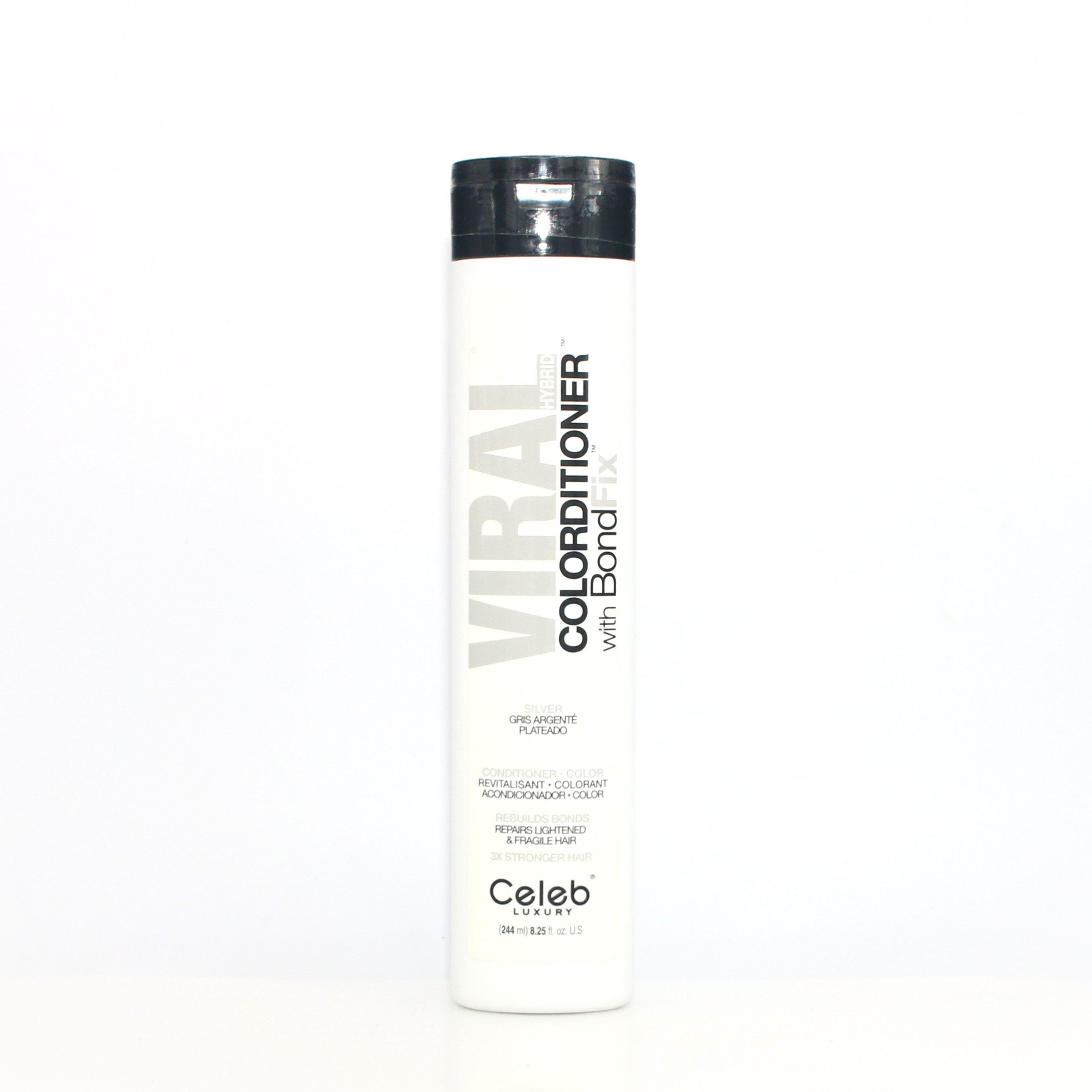 CELEB LUXURY Viral Hybrid Colorditioner with Bond Fix Silver 8.25 oz - Overstock Beauty Supply