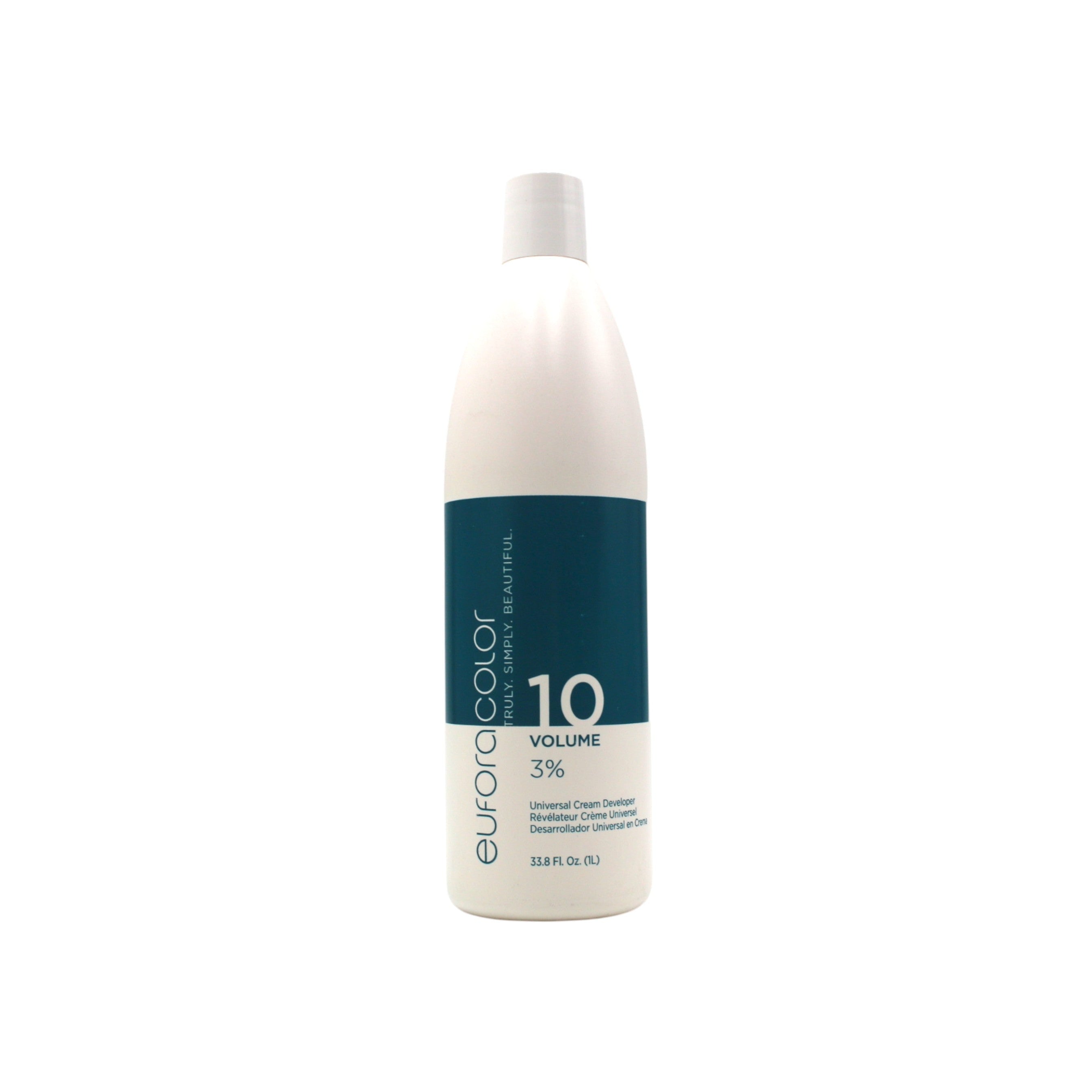 Eufora Universal Cream Developer 10 Vol (3%) 33.8 oz