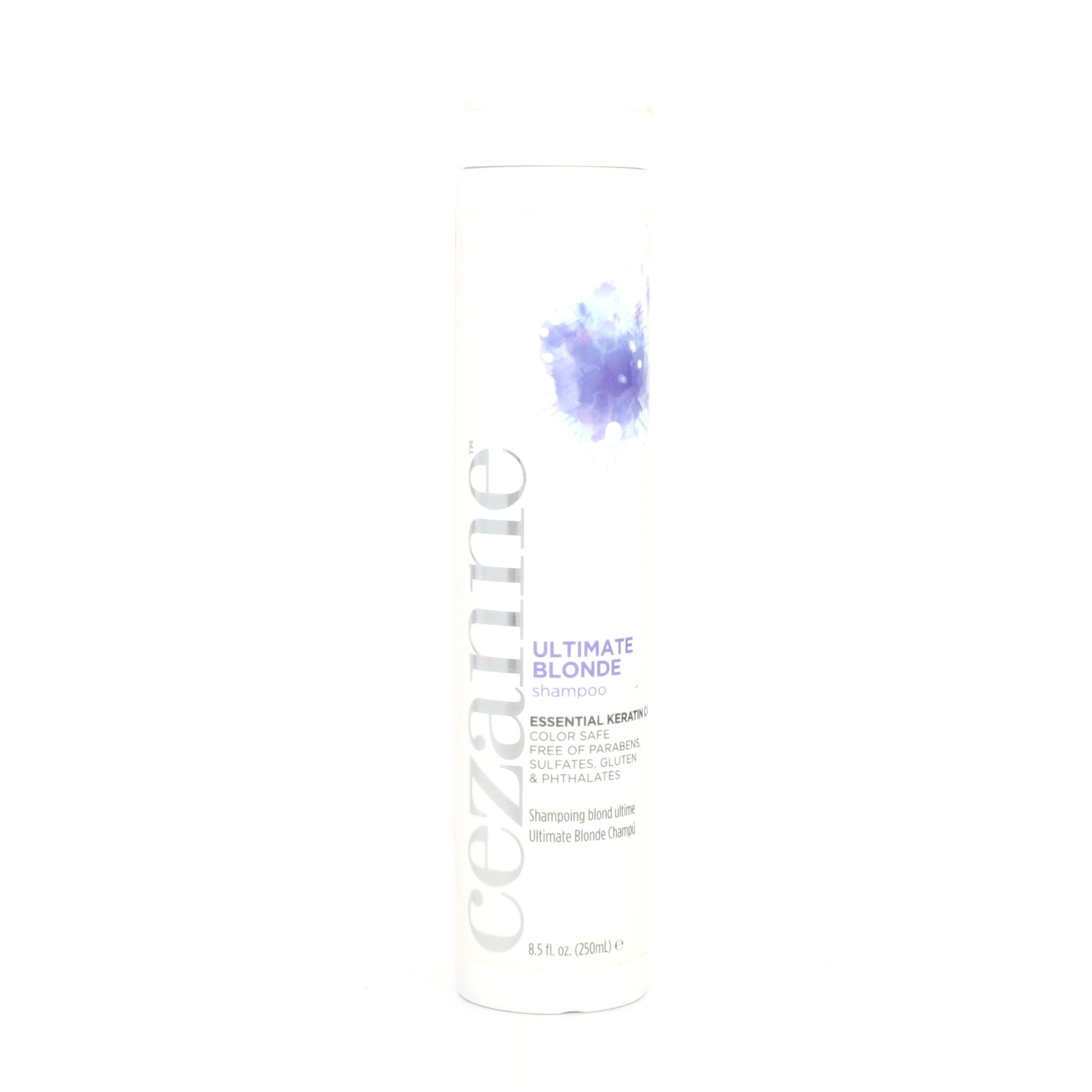 Cezanne Ultimate Blonde Shampoo Essential Keratin Care 8.5 oz - Overstock Beauty Supply