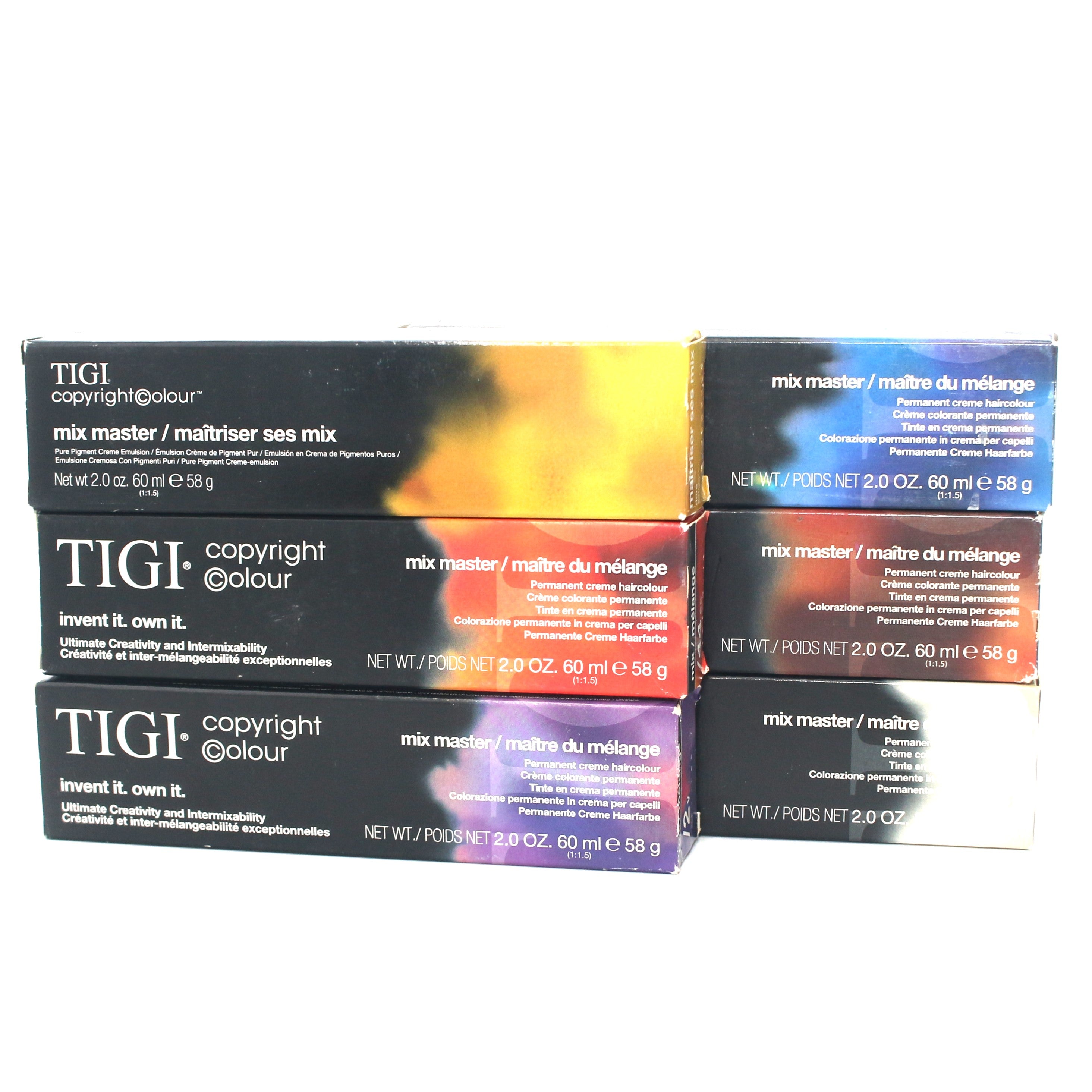 Tigi Copyright Colour Mix Master Pure Pigment Creme Emulsion 2 oz - Overstock Beauty Supply