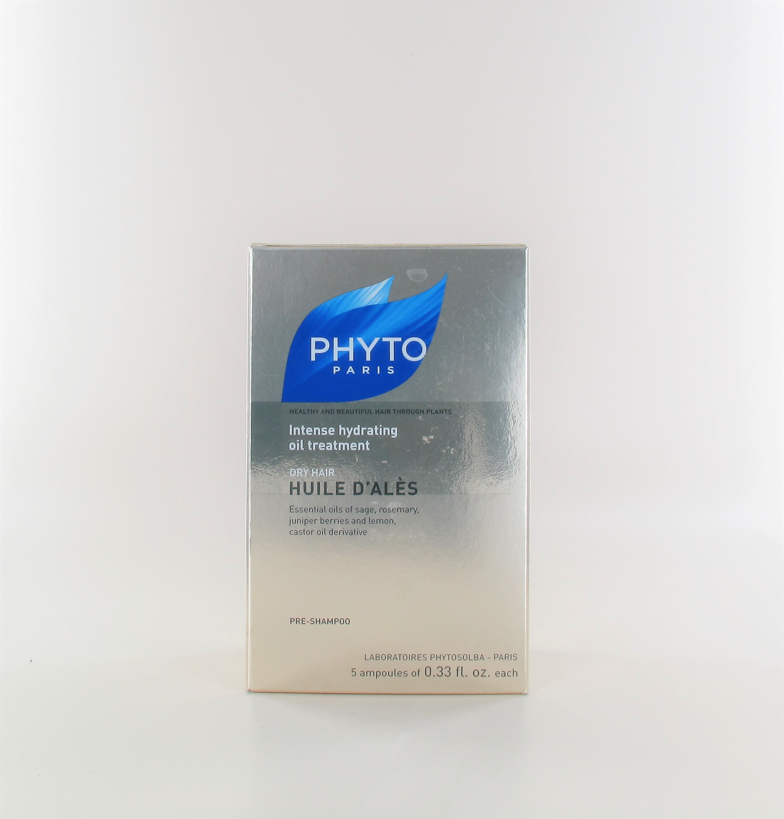 PHYTO PARIS Huile D ' Ales Intense Hydrating Oil Treatment 5 x 0.33 oz - Overstock Beauty Supply