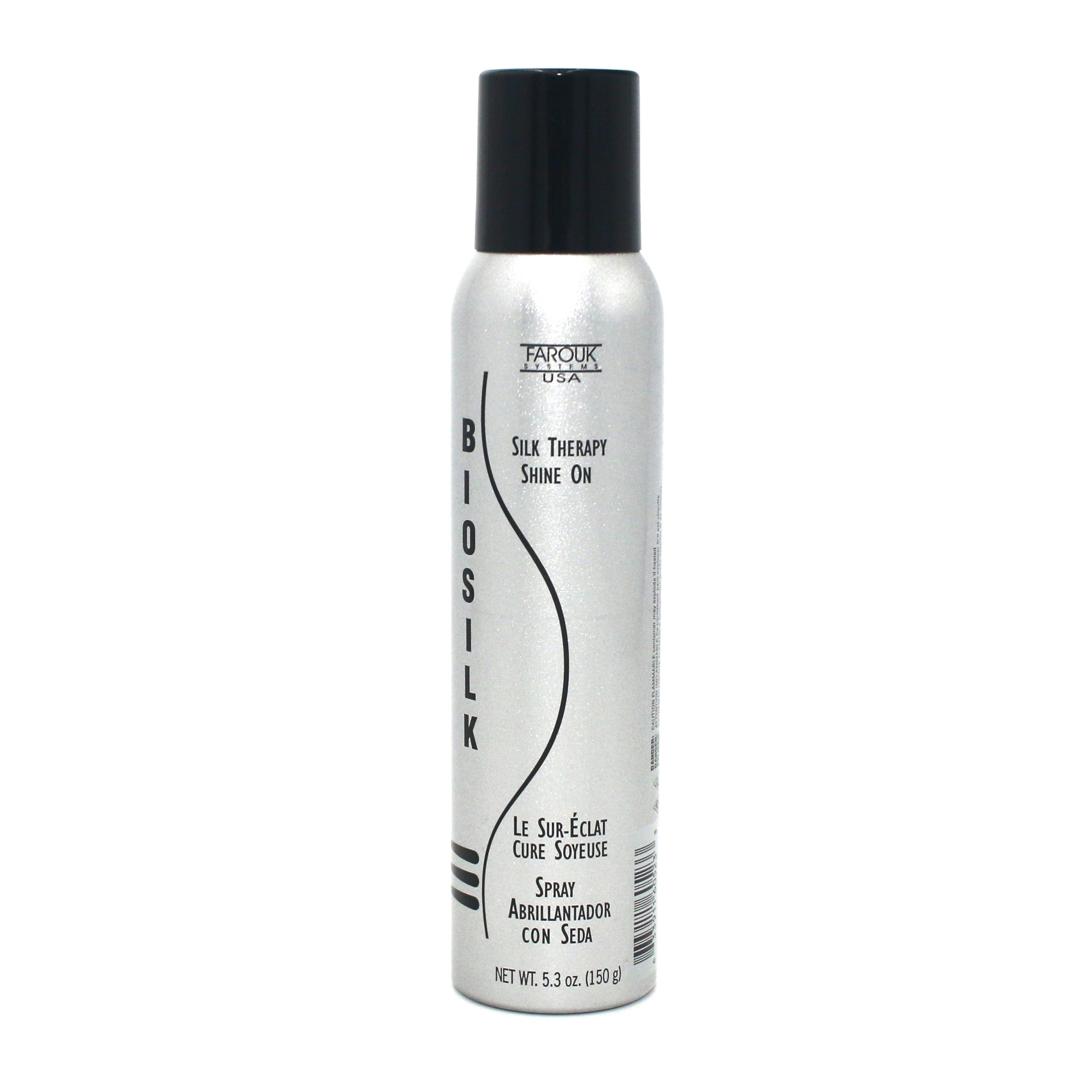 Biosilk Silk Therapy Shine On Spray 5.3 oz - Overstock Beauty Supply
