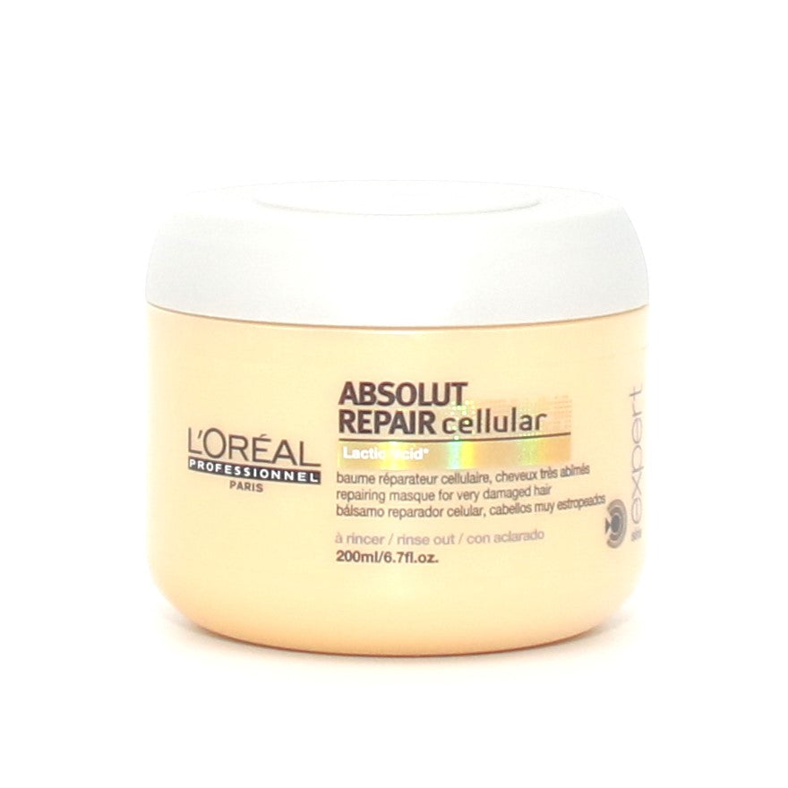 Loreal Absolout Repair Cellular Repairing Masque 6.76 oz - Overstock Beauty Supply