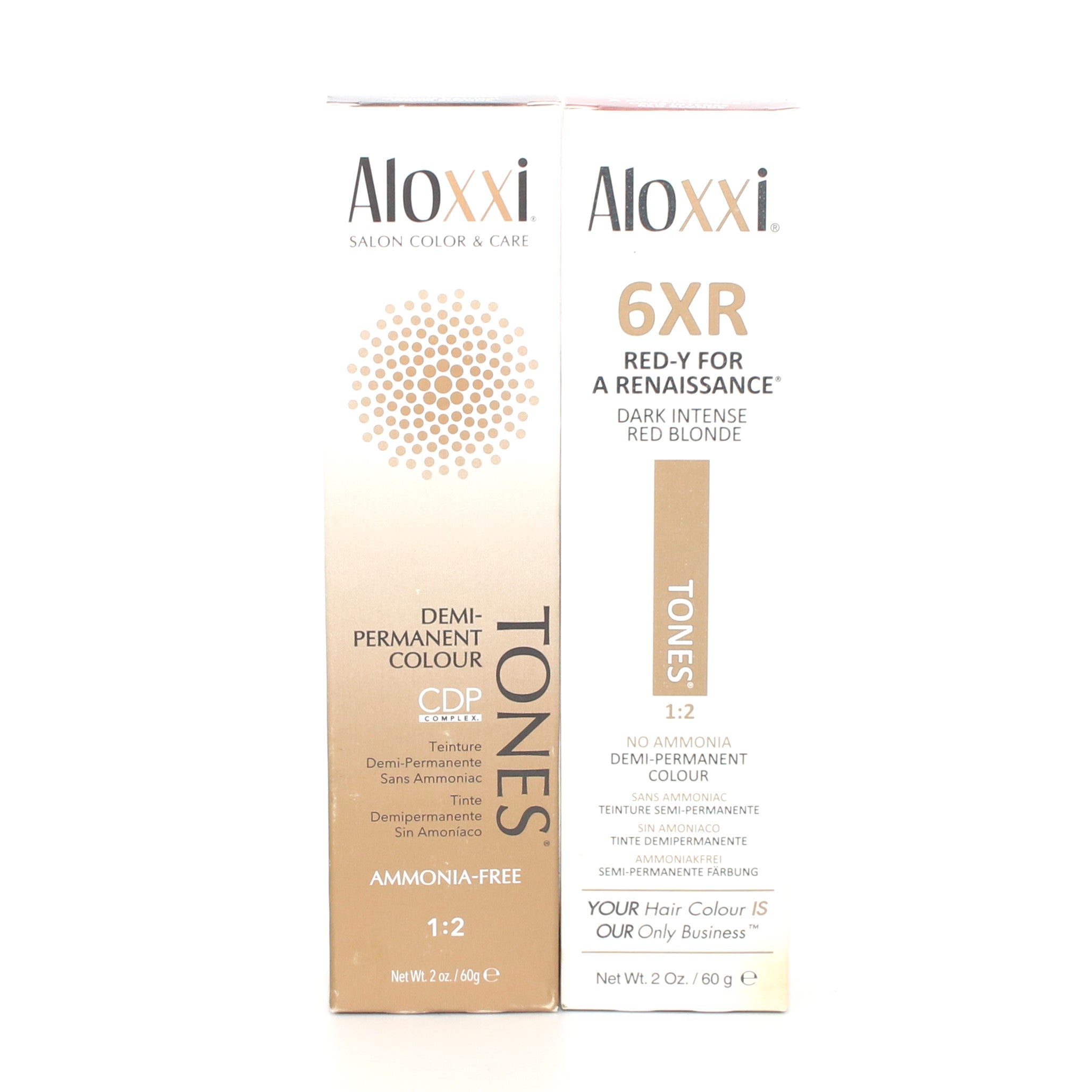 Aloxxi Tones Demi Permanent Colour 2 oz - Overstock Beauty Supply
