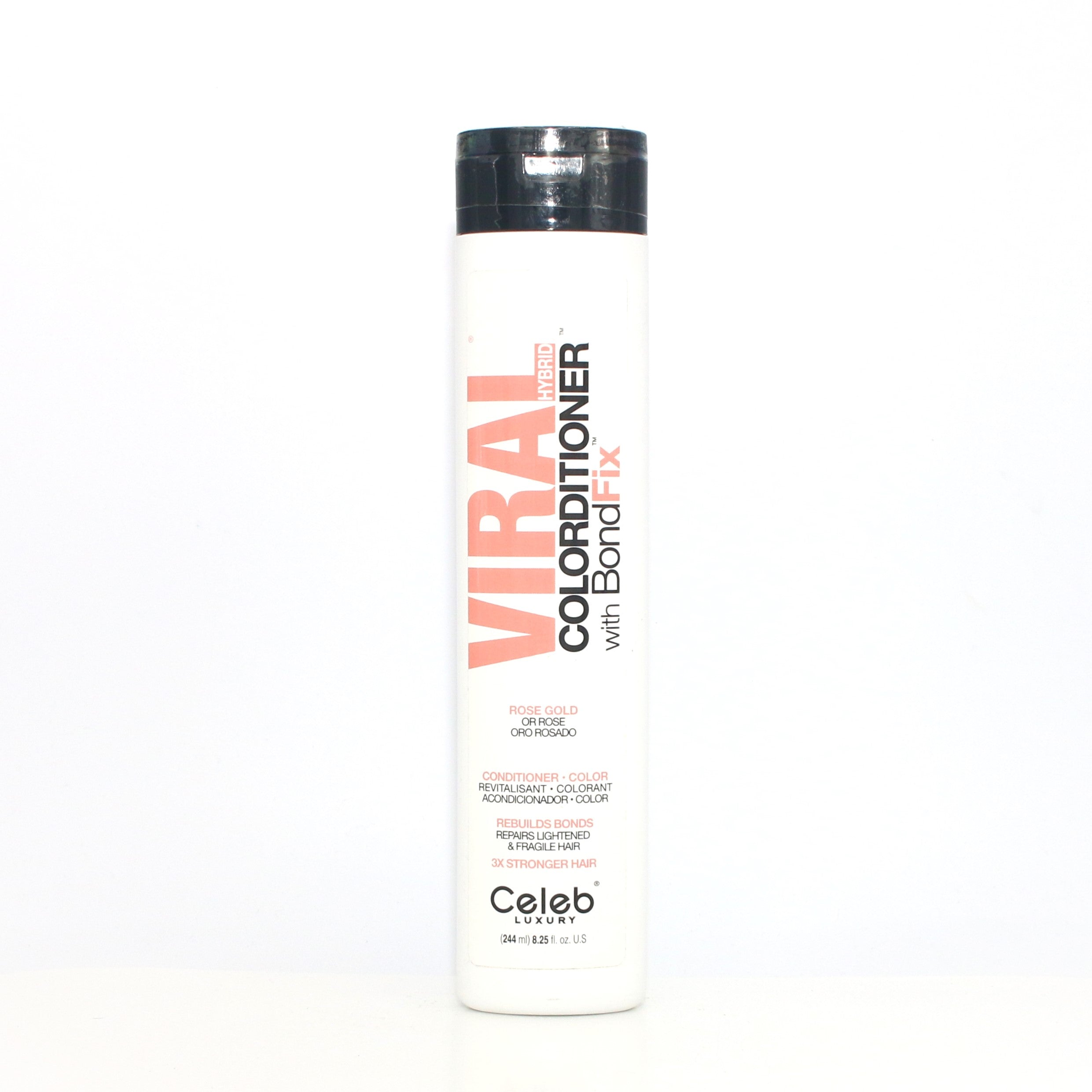 CELEB LUXURY Viral Colorditioner With Bond Fix Rose Gold 8.25 oz - Overstock Beauty Supply