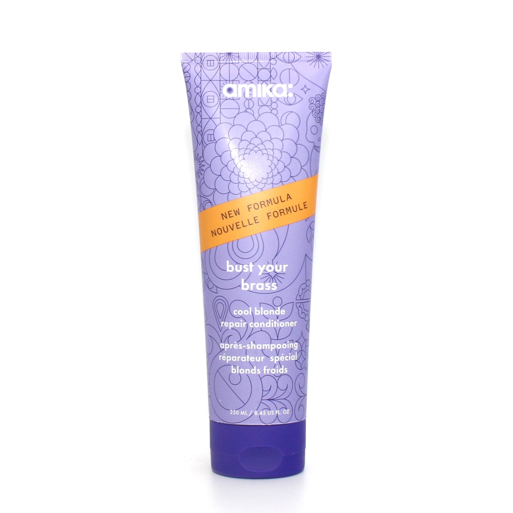 Amika Bust Your Brass Cool Blonde Repair Conditioner 8.45 oz - Overstock Beauty Supply