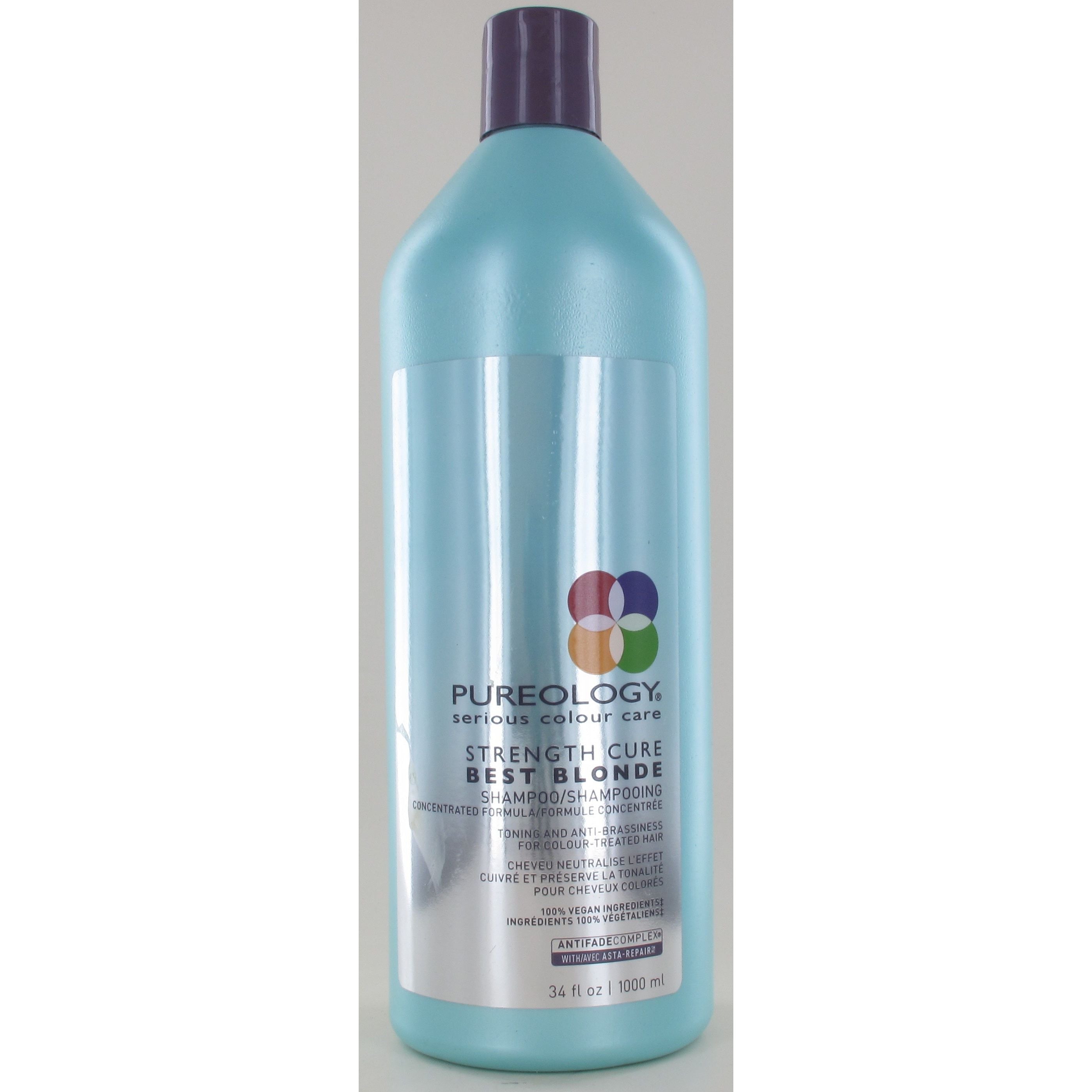 Pureology Strength Cure Best Blonde Shampoo 34 Oz - Overstock Beauty Supply