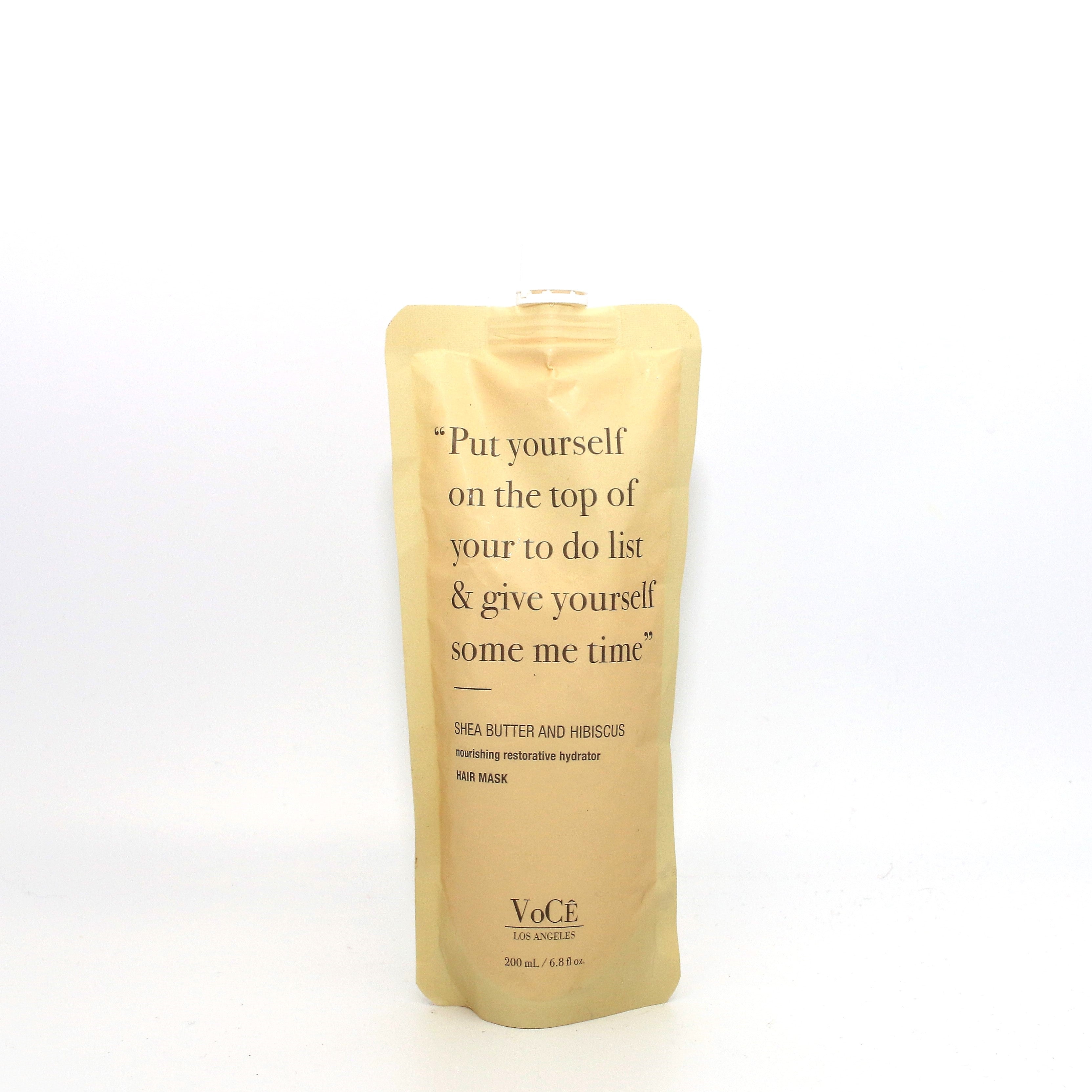 VOCE Shea Butter and Hibiscus Nourishing Restorative Hydrator Hair Mask 6.8 oz - Overstock Beauty Supply