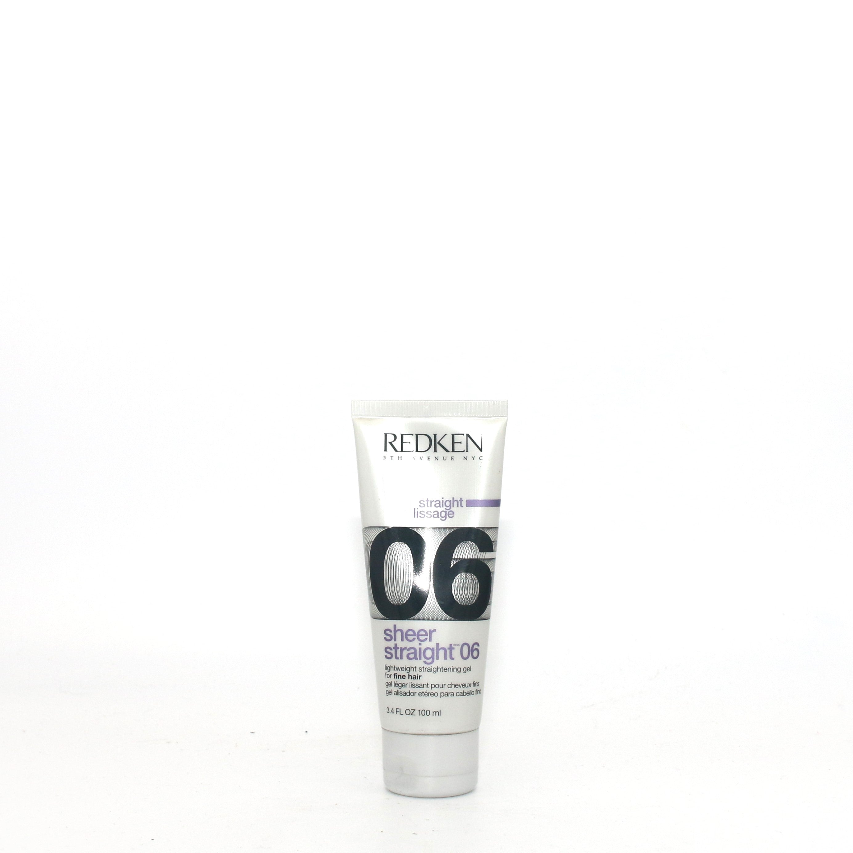 REDKEN Straight Lissage 06 Sheer Straight Straightening Gel 3.4 oz - Overstock Beauty Supply