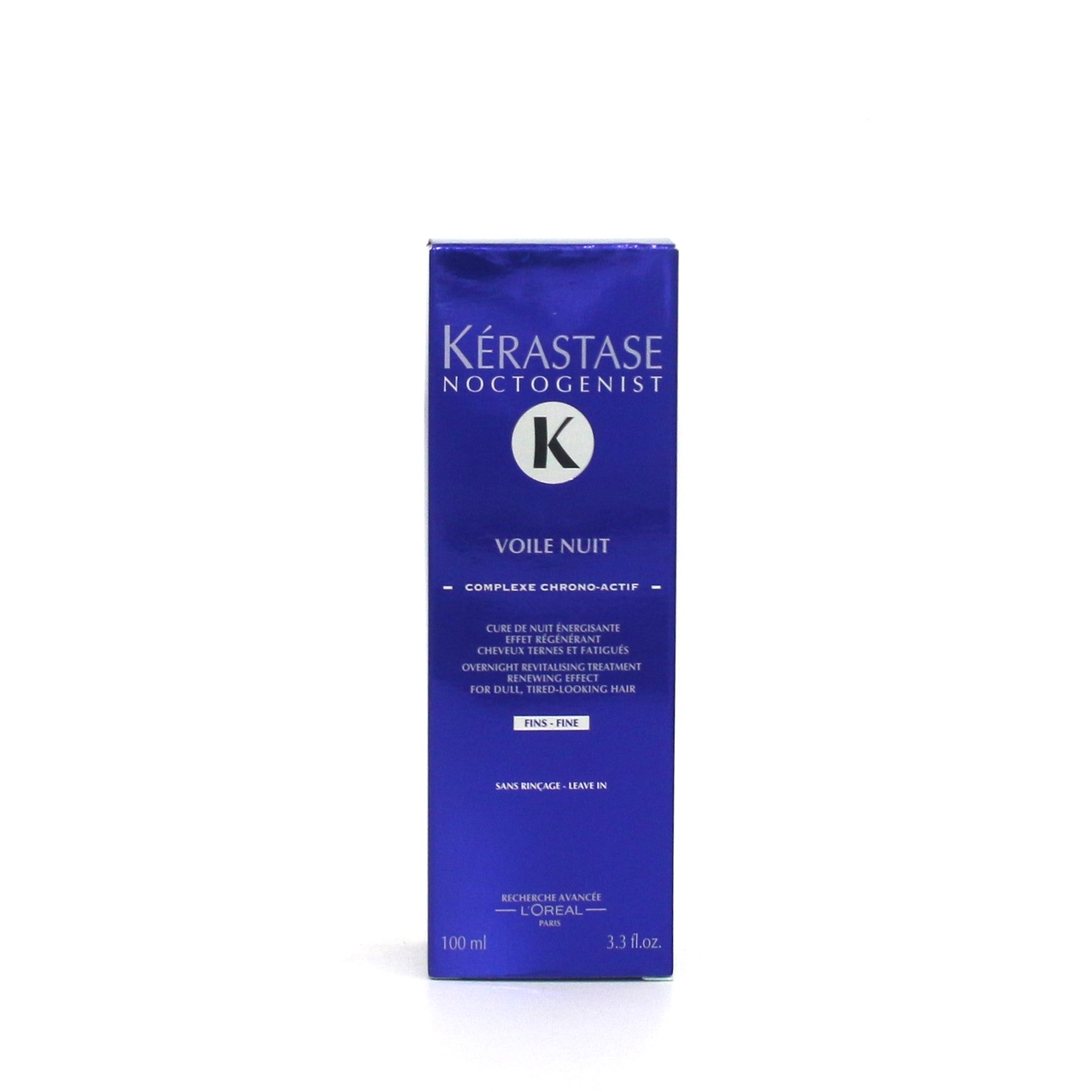 Kerastase Noctogenist Voile Nuit Leave in for Fine Hair 3.3 oz - Overstock Beauty Supply