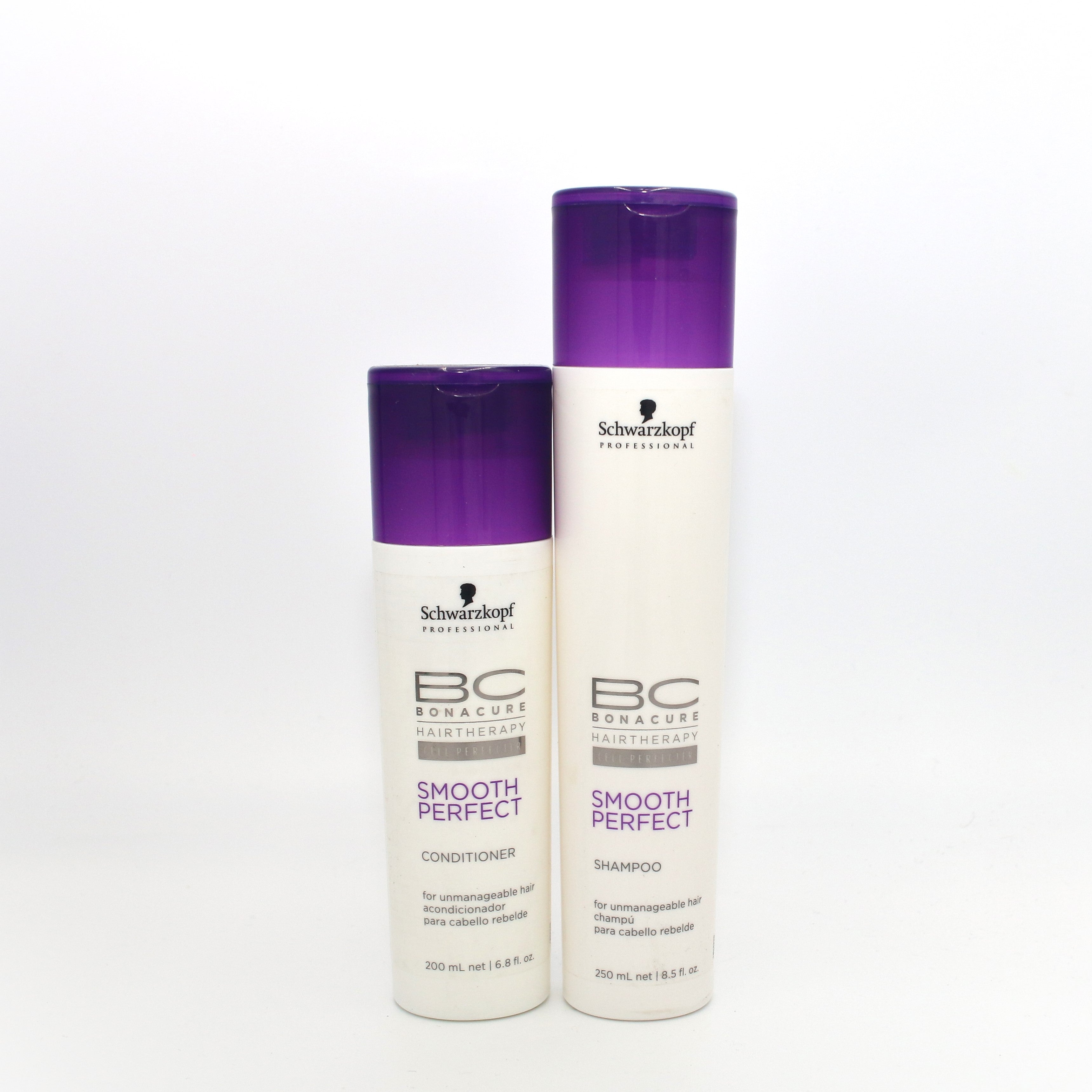 SCHWARZKOPF BC Bonacure Hairtherapy Smooth Perfect Shampoo and Conditioner Duo - Overstock Beauty Supply