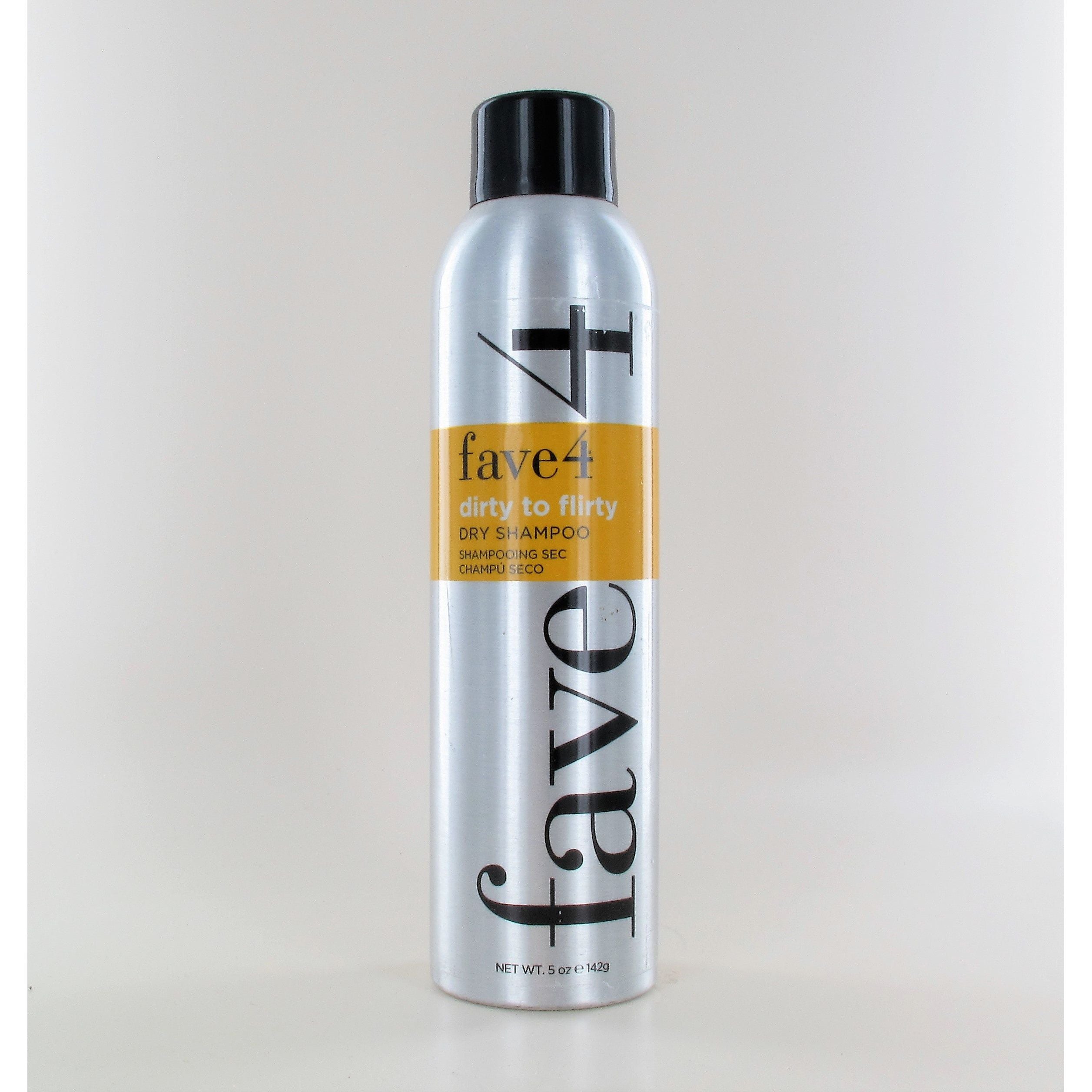 FAVE 4 Dirty To Flirty Dry Shampoo 5 oz - Overstock Beauty Supply