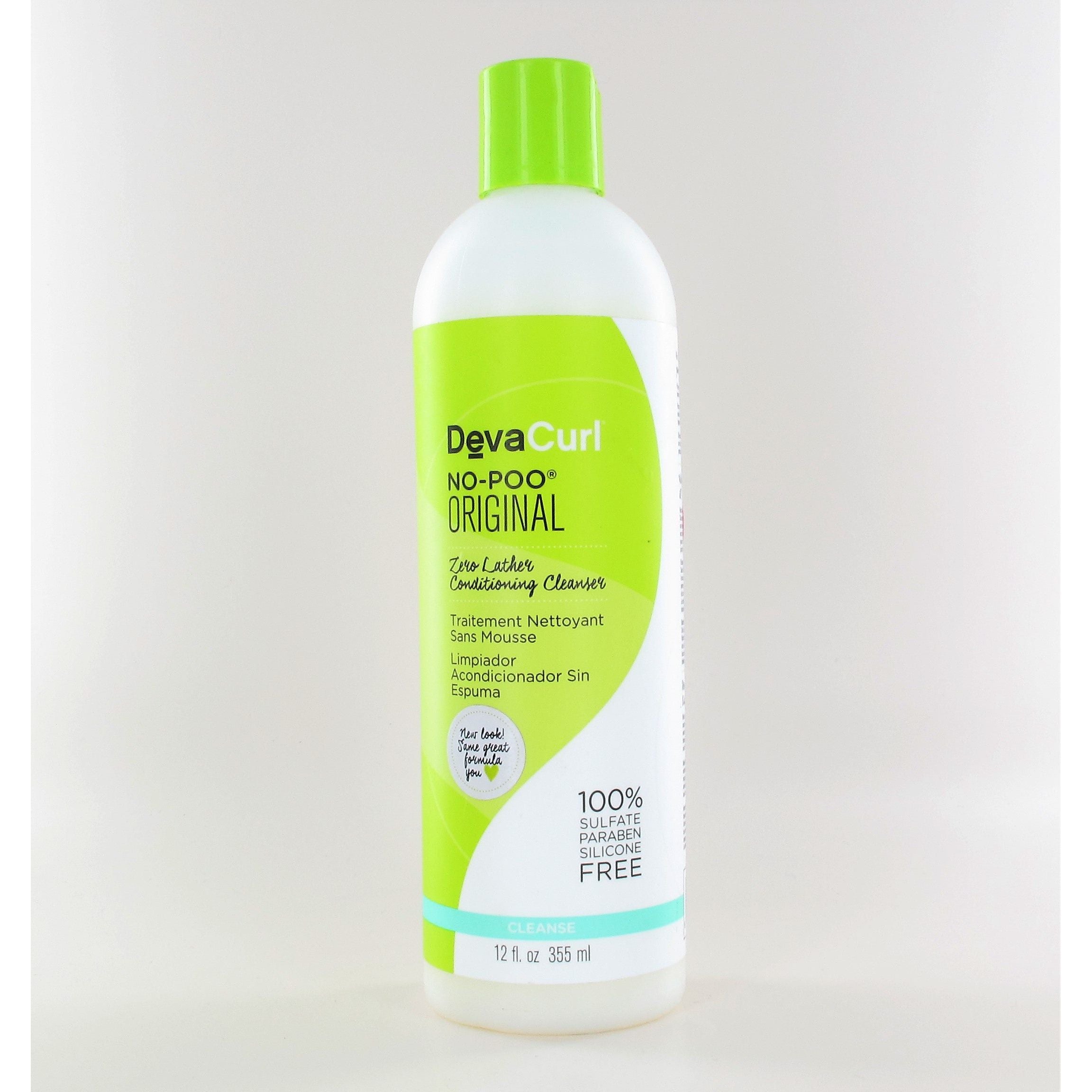 DEVACURL No-Poo Original Zero Lather Conditioning Cleanser 12 oz - Overstock Beauty Supply