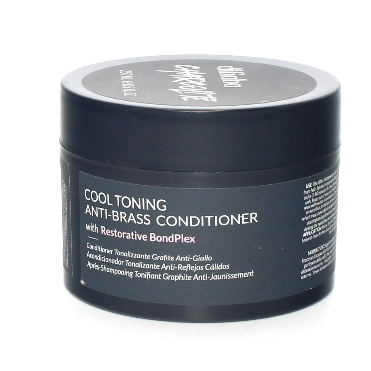 Difiaba Charcolite Cool Toning Anti Brass Conditioner 8.5 oz - Overstock Beauty Supply