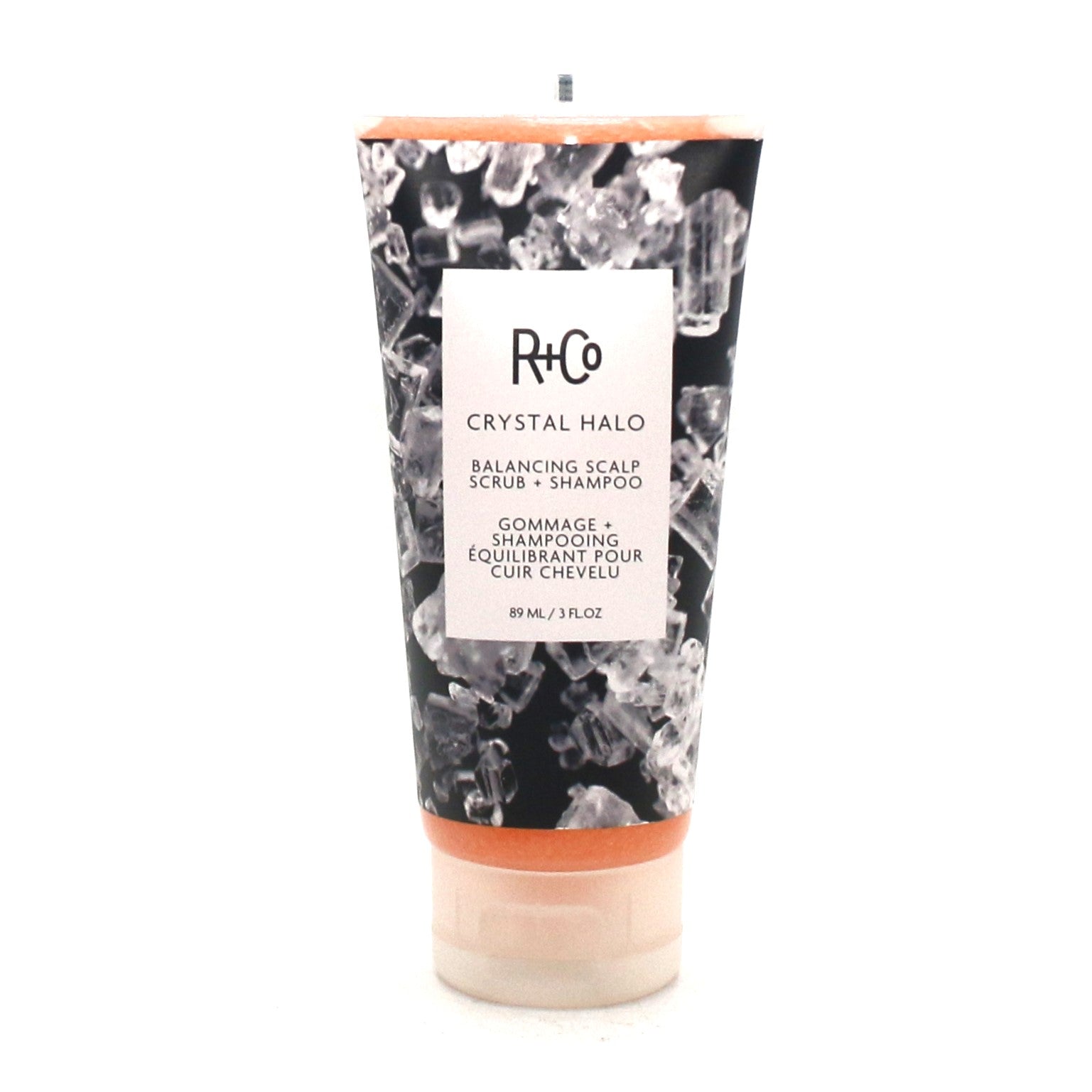 R+Co Crystal Halo Balancing Scalp Scrub + Shampoo 3 oz - Overstock Beauty Supply