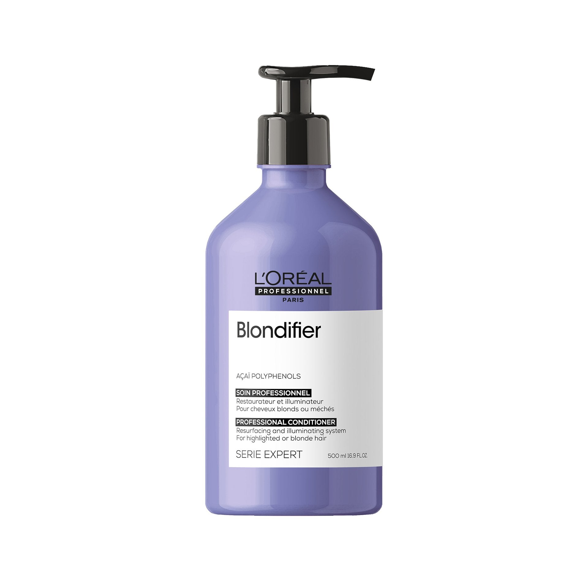 L'Oreal Blondifier hair care product bottle on a white background