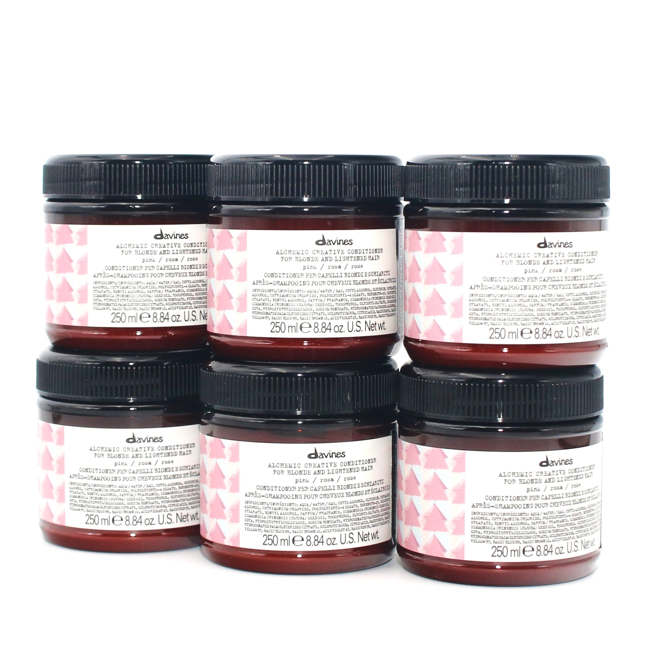 Davines Alchemic Creative Conditioner For Blonde & Lightened Hair Pink 8.84 oz - Overstock Beauty Supply