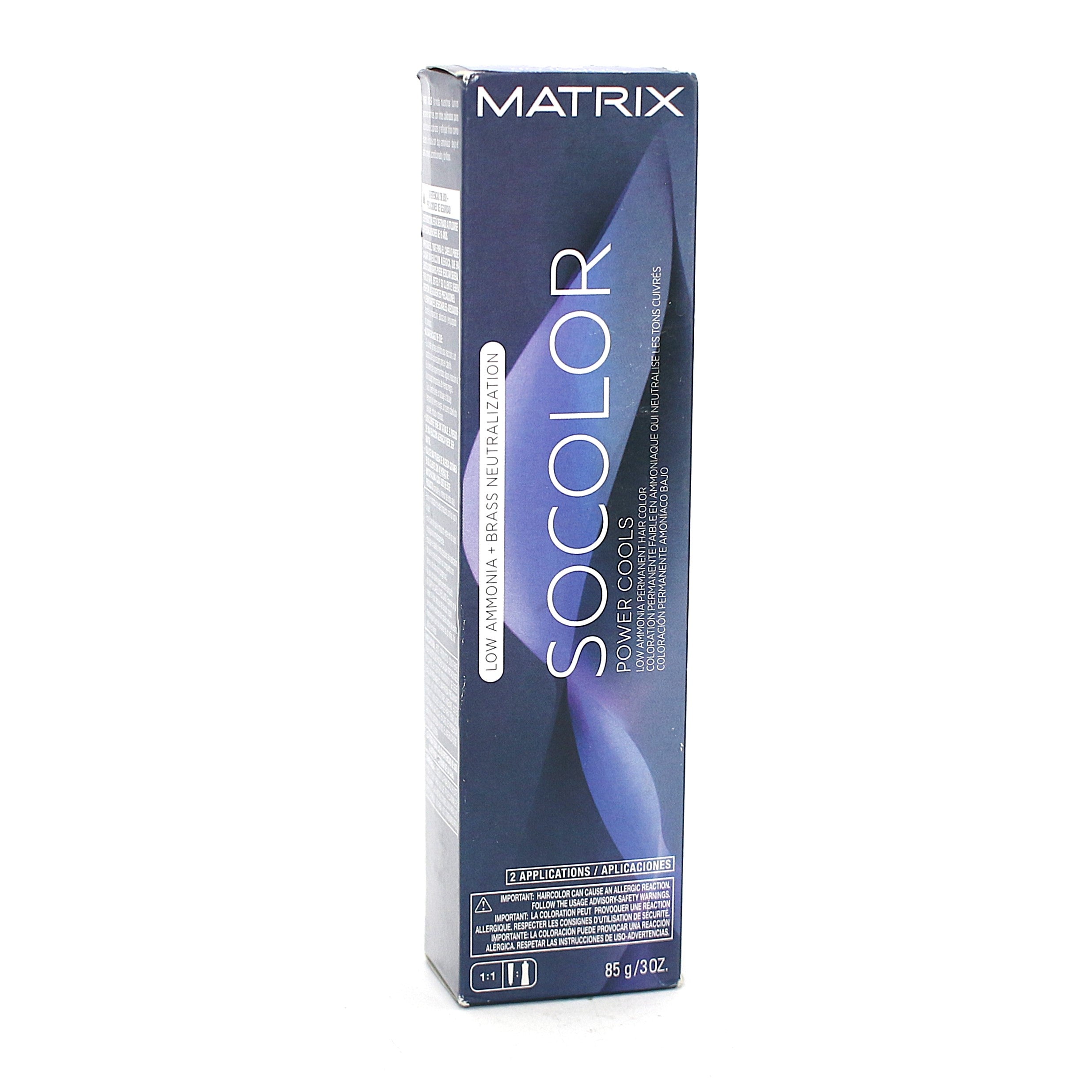 Matrix SoColor Power Cools Low Ammonia Permanent Hair Color 3 oz - Overstock Beauty Supply