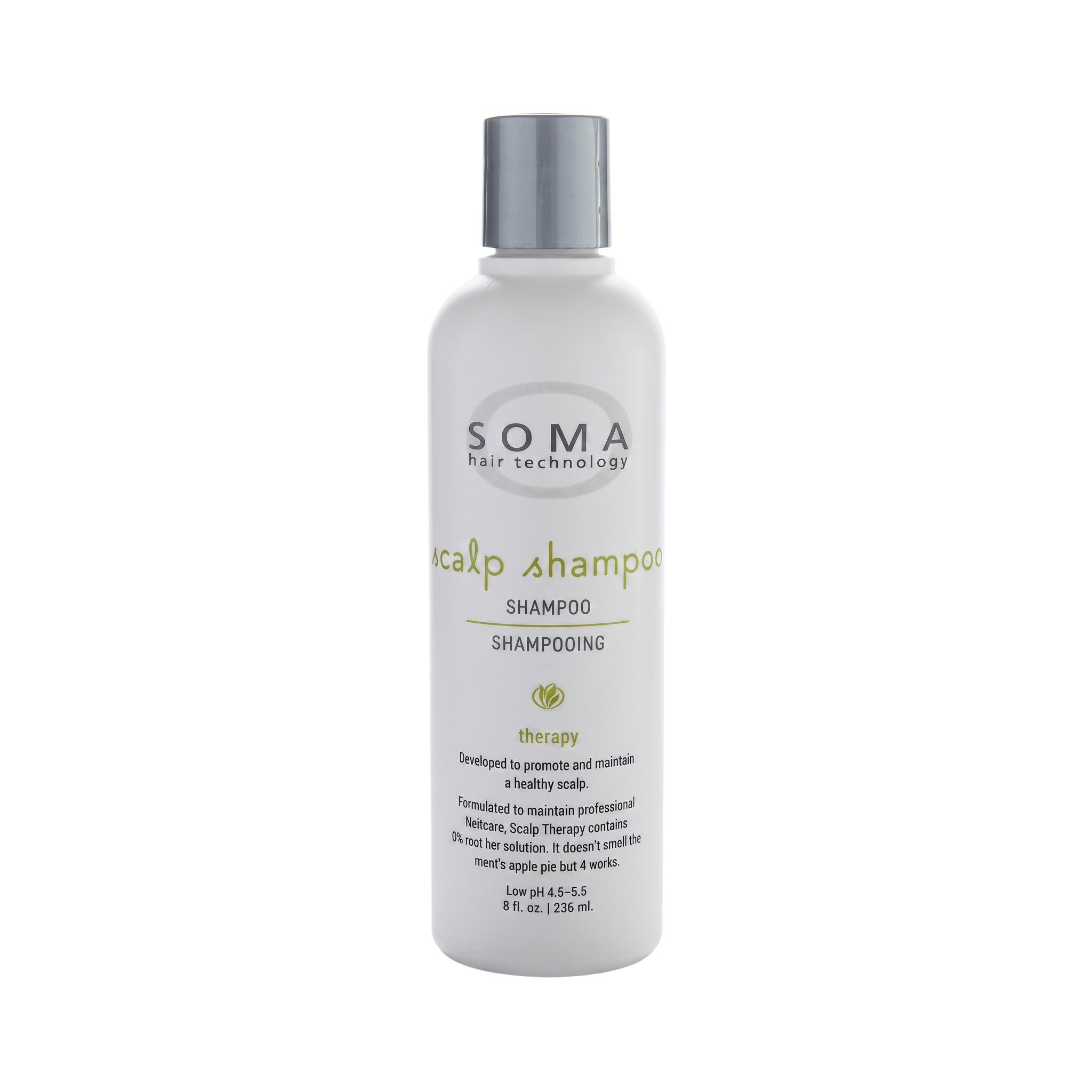 Soma Scalp Therapy Shampoo 8 oz for Dandruff Relief