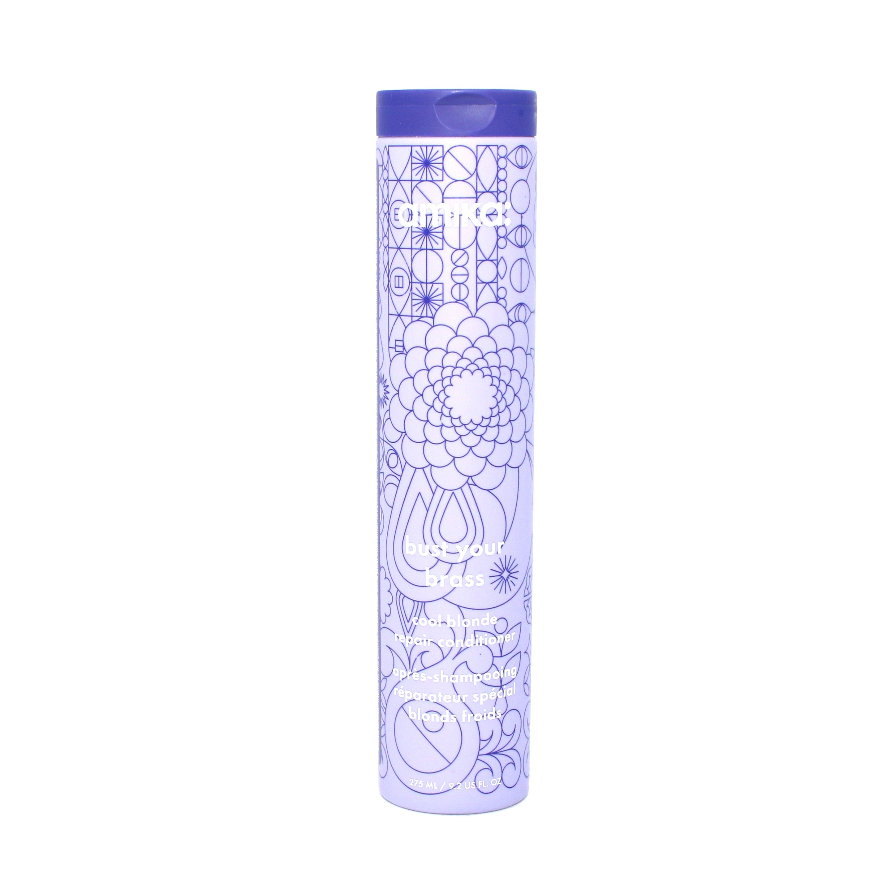 Amika Bust Your Brass Cool Blonde Conditioner 9.2 oz - Overstock Beauty Supply