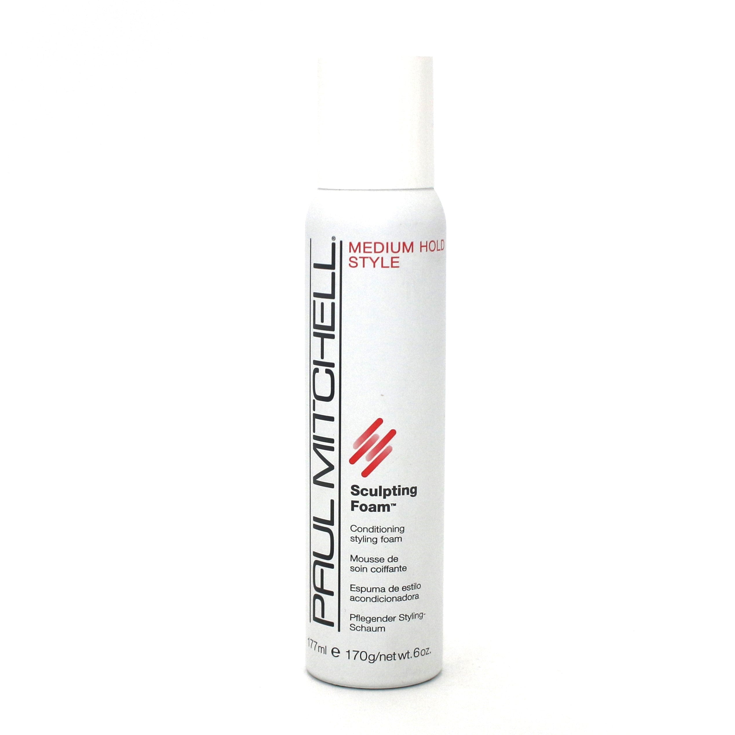 Paul Mitchell Medium Hold Style Sculpting Foam 6 oz - Overstock Beauty Supply