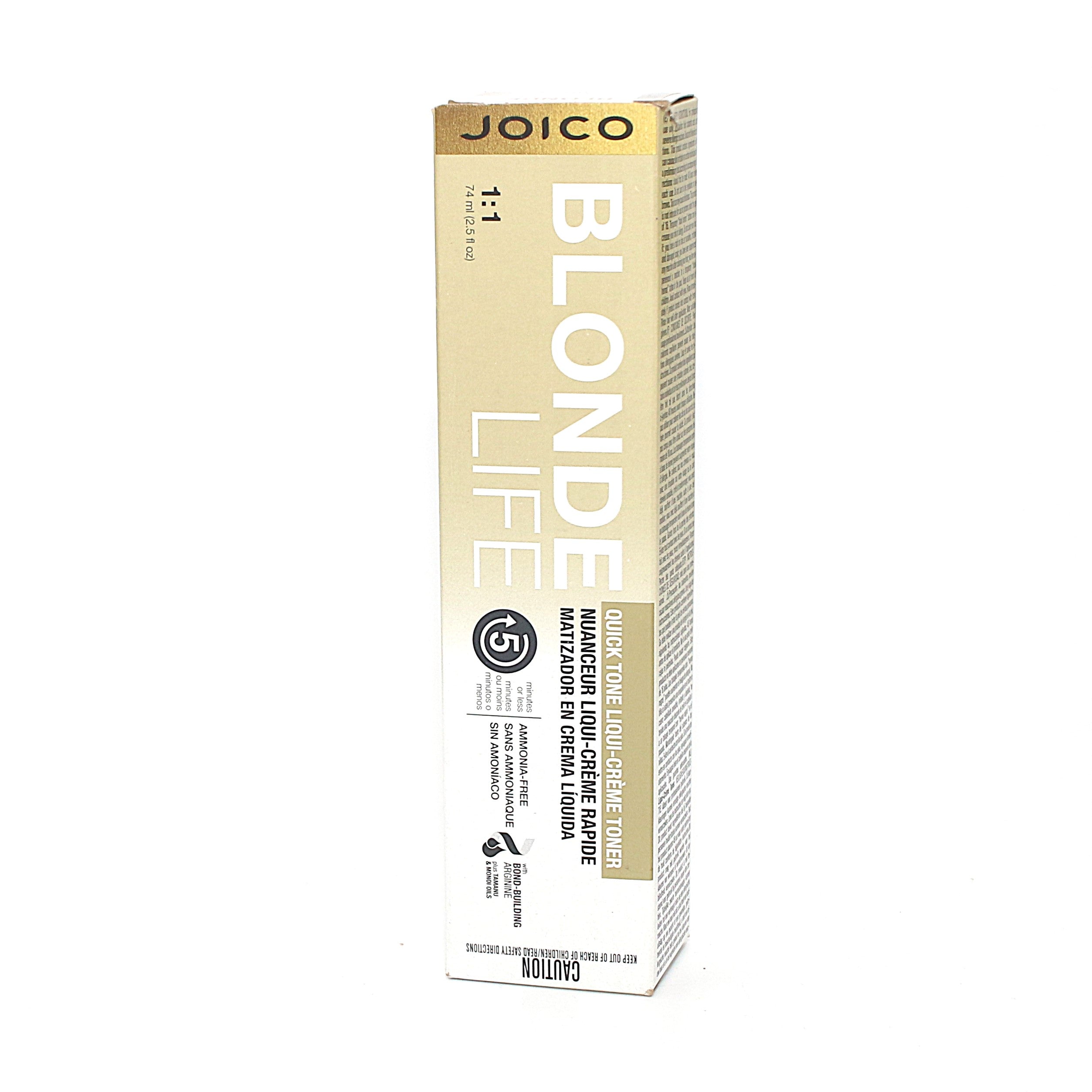 Joico Blonde Life Quick Tone Liqui-Creme Toner 2.5 oz - Overstock Beauty Supply