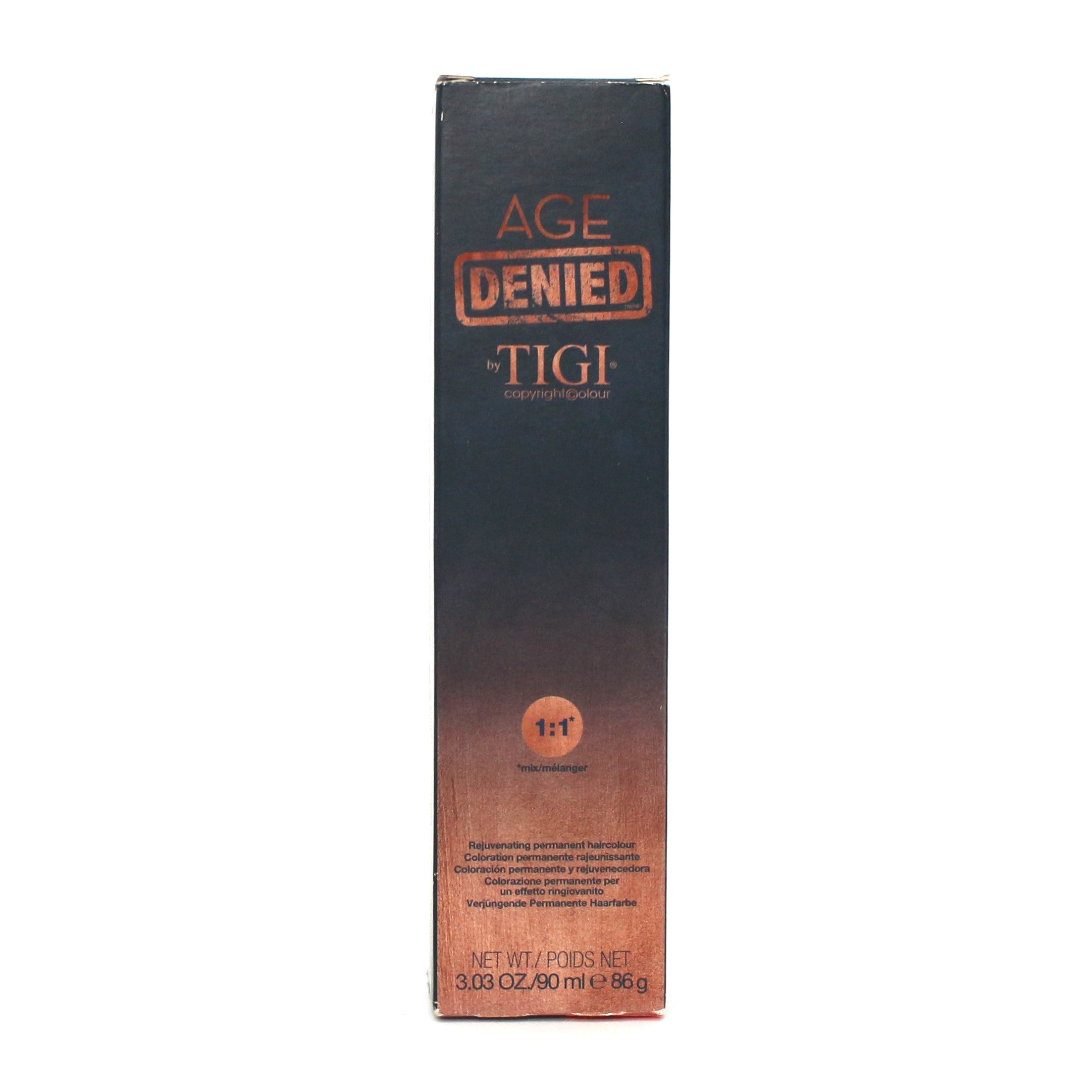 Tigi Age Denied Rejuvenating Permanent Haircolor 3.03 oz - Overstock Beauty Supply