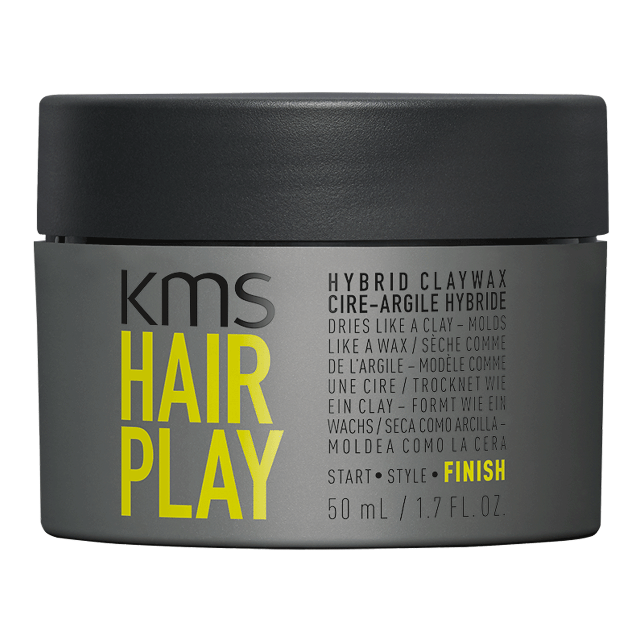 KMS Hair Play Hybrid Claywax 1.7 oz