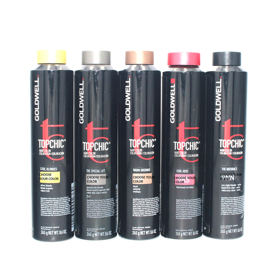 Goldwell Topchic Permanent Hair Color Can 8.6 oz - Overstock Beauty Supply
