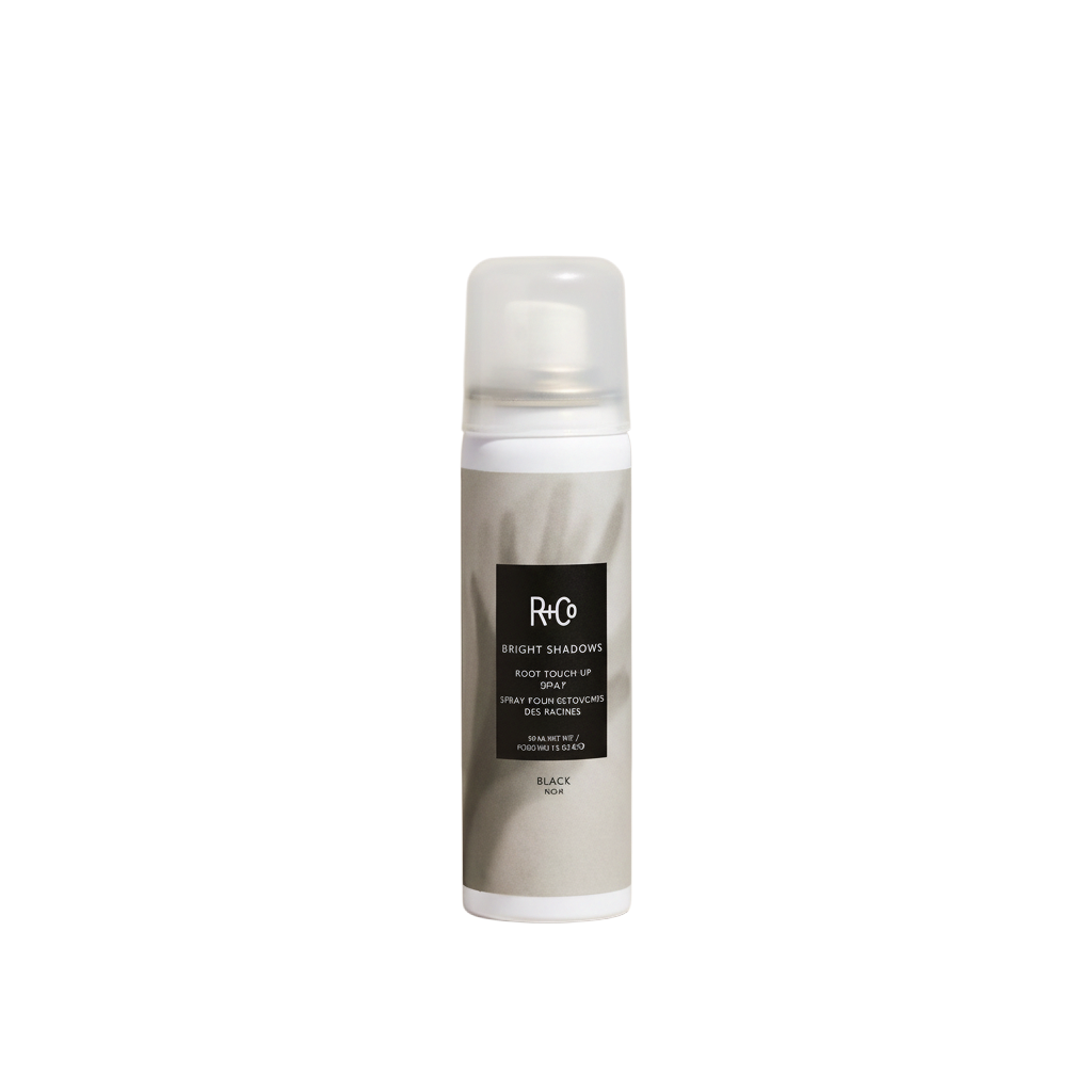 R+Co Bright Shadows Root Touch Up Spray Black 1.5 oz