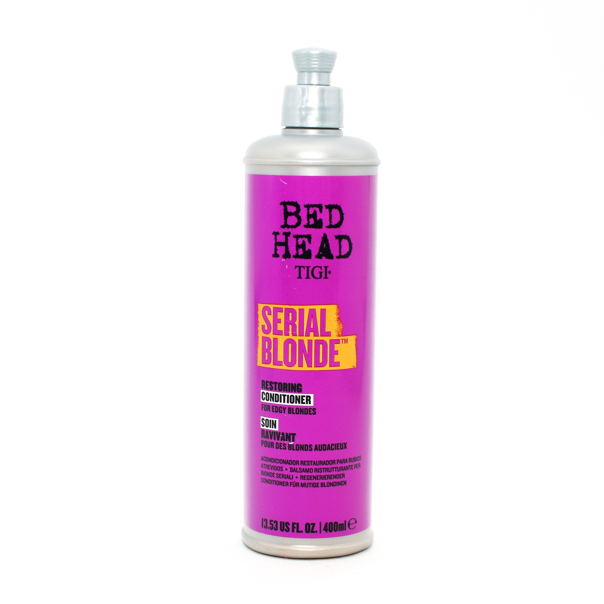 Tigi Bed Head Serial Blonde Restoring Conditioner for Edgy Blondes 13.53 oz - Overstock Beauty Supply